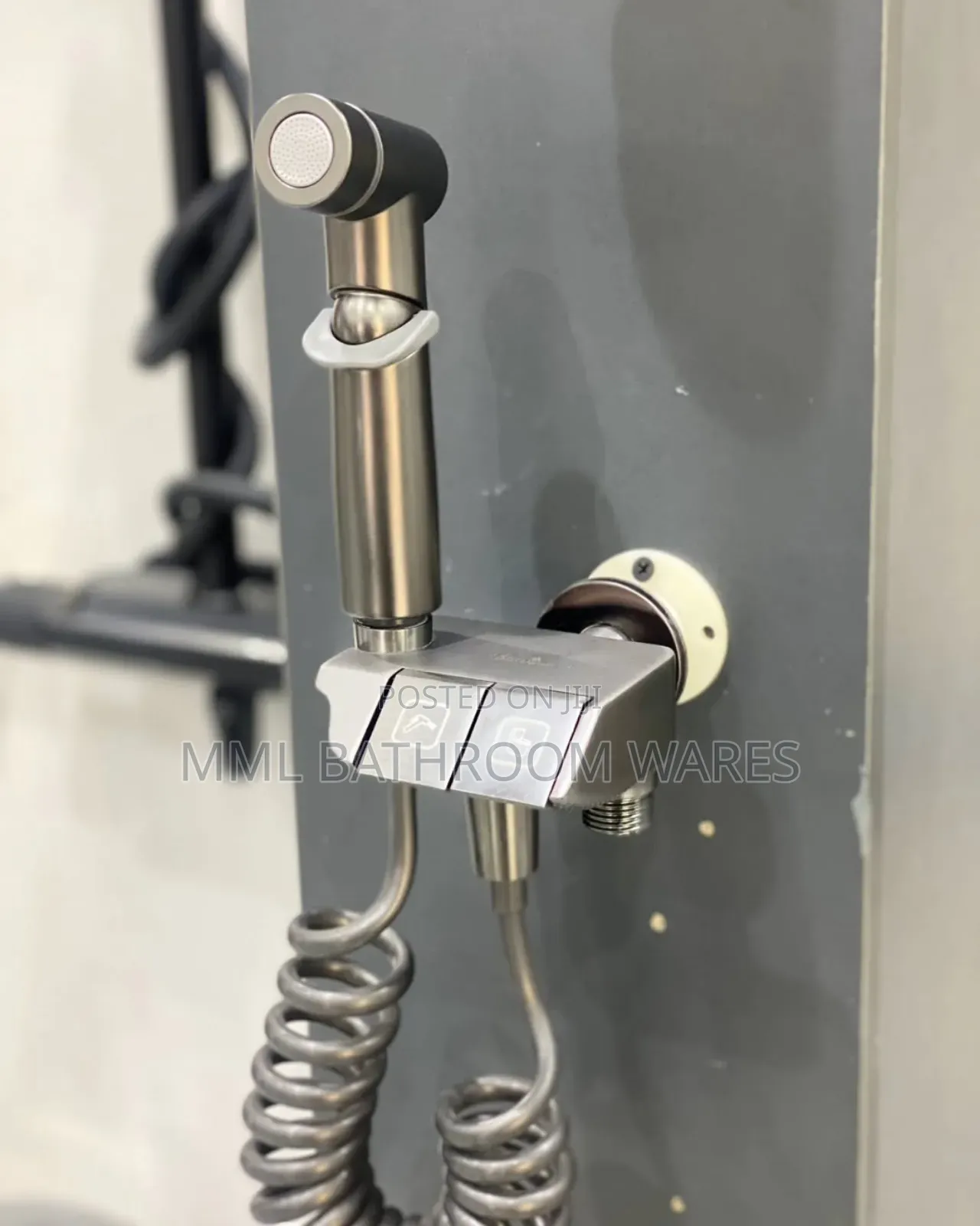 High-Pressure Toilet Bidet Sprayer With Double Handle