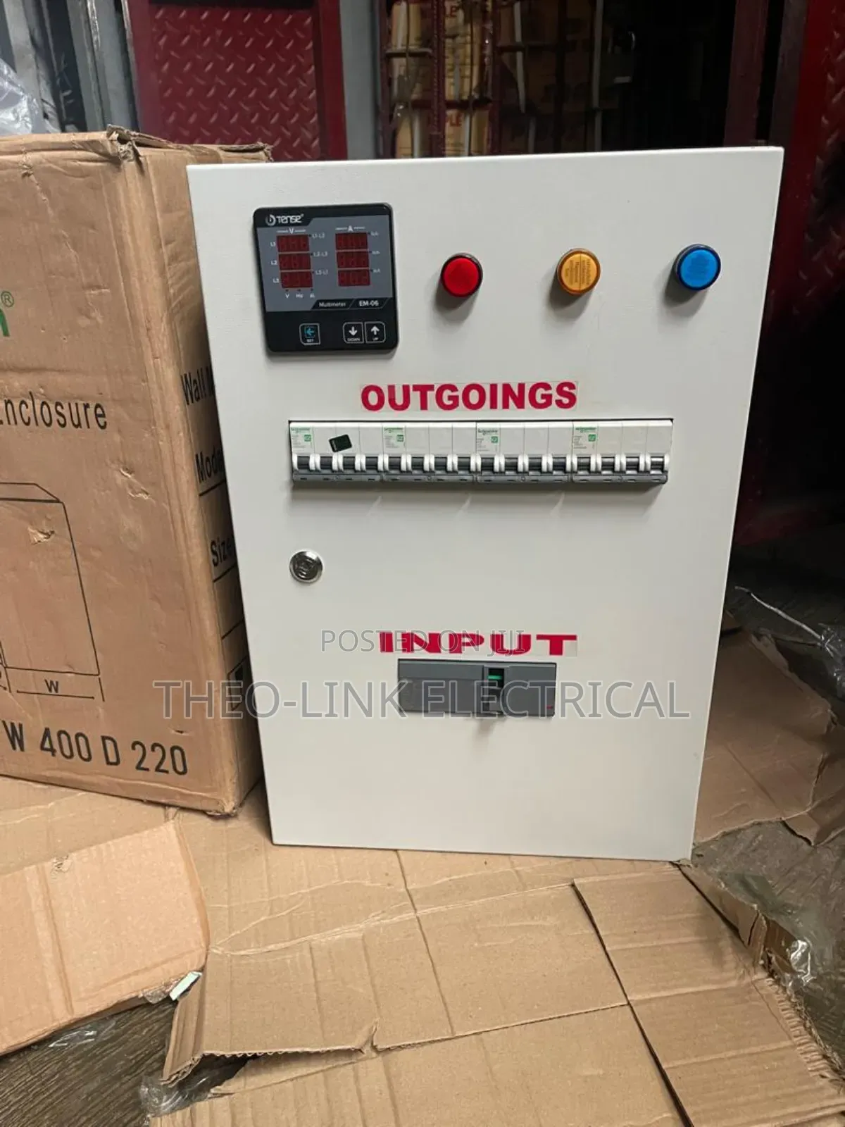 160amps Industrial Panel