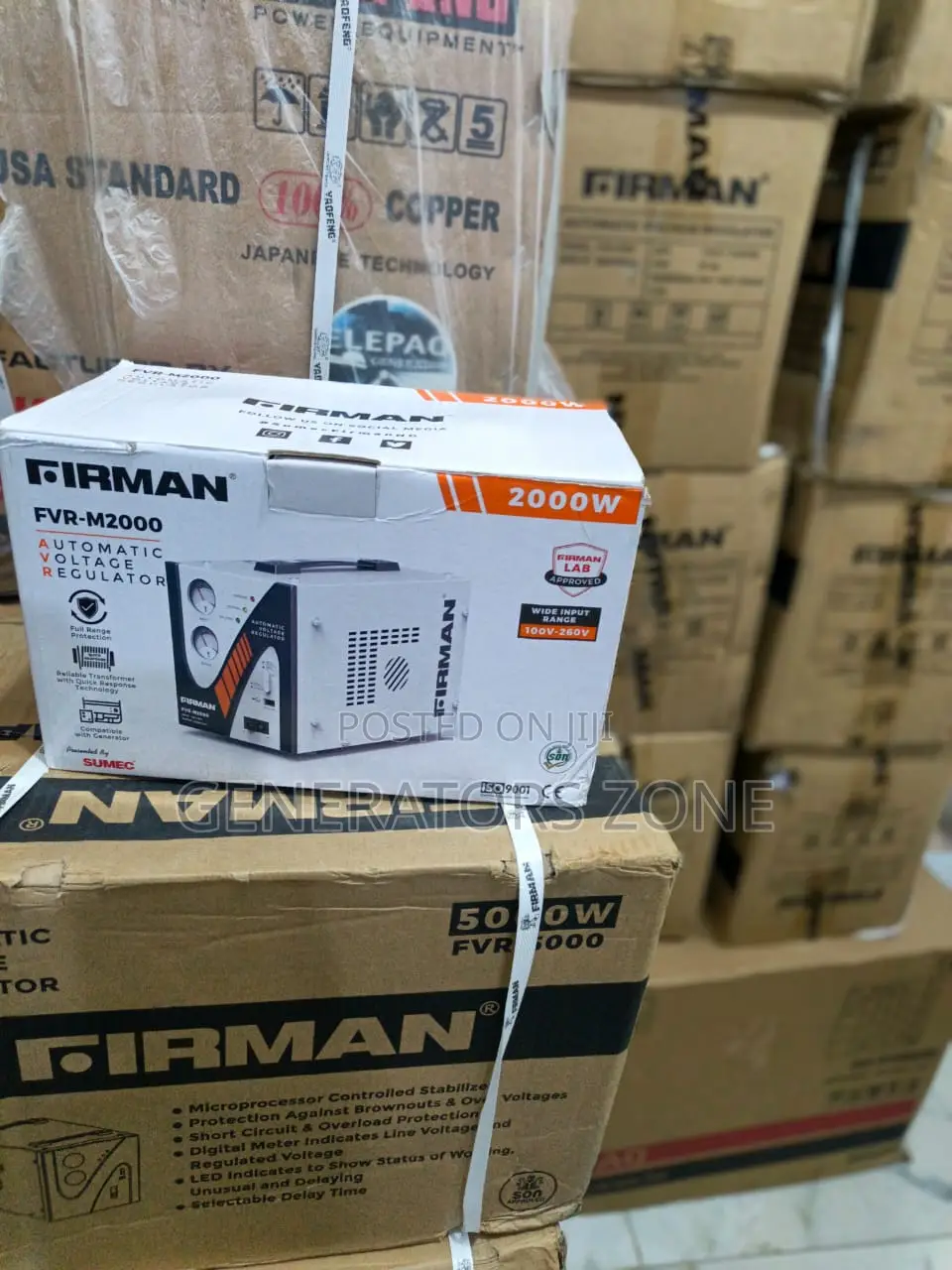 "Eco-Friendly Power Stability – FRV-M2000"