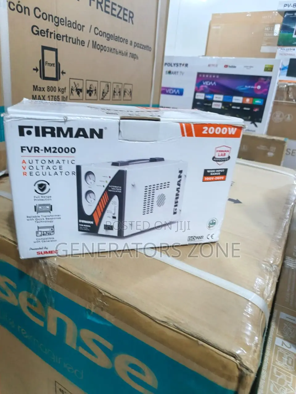 "Power Stability That Saves You Money – Firman FRV-M2000"