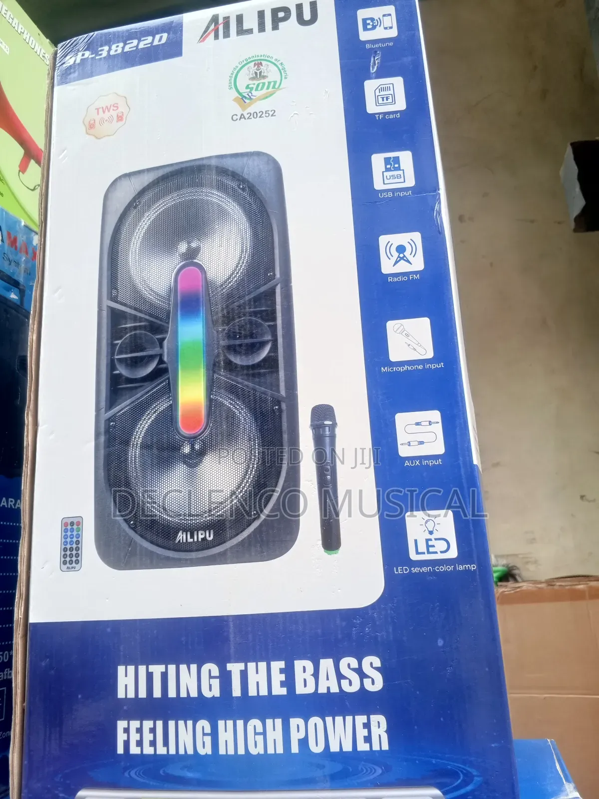 Alipu Sounds Bass Party Speaker