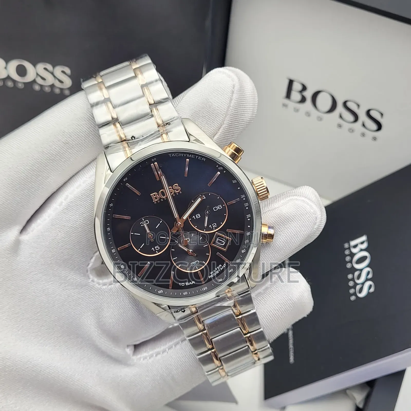 Original Boss Two-Tone Bracelet Stainless Steel Watch