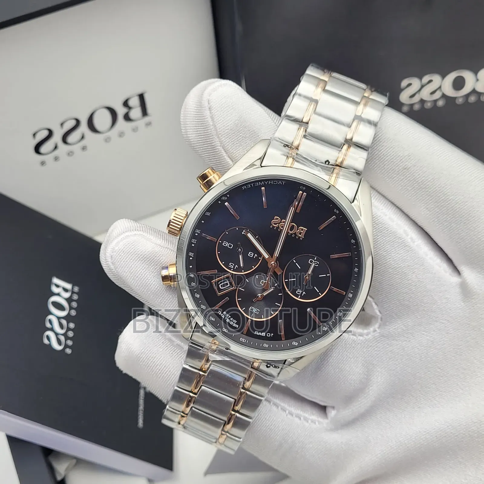 Original Boss Two-Tone Bracelet Stainless Steel Watch