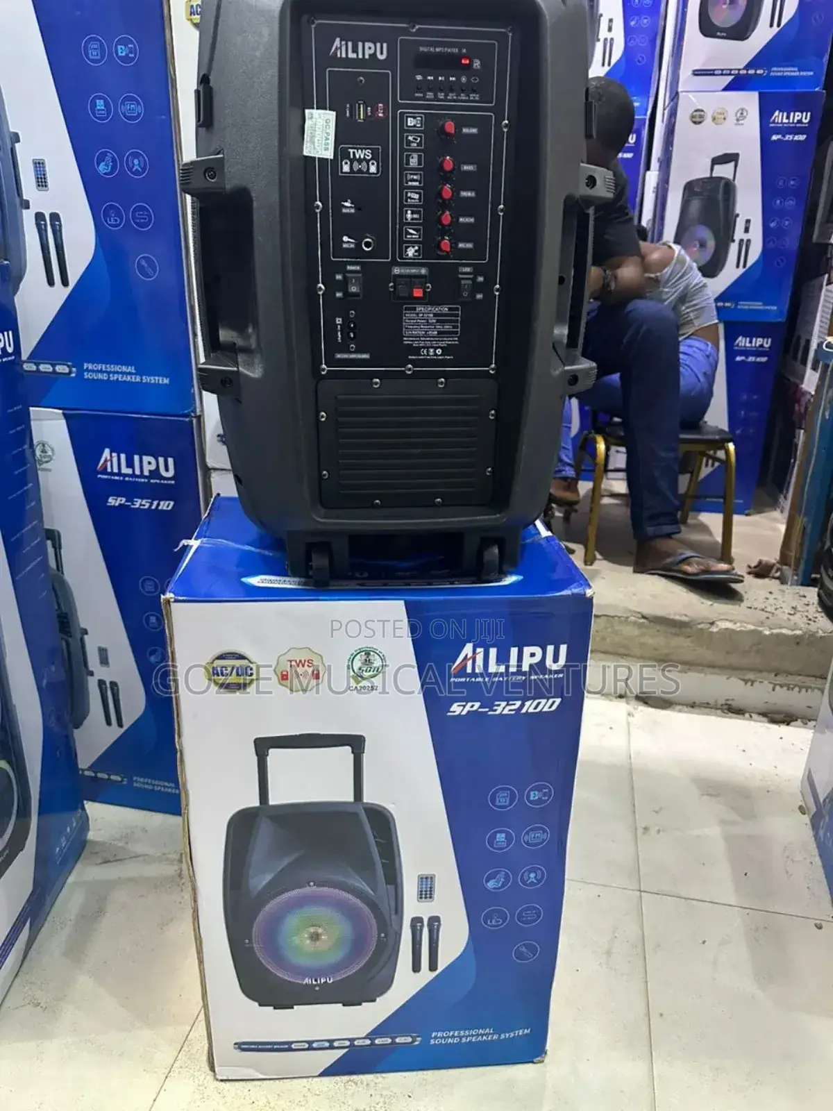Ailipu Sp_ 3210d Protable Party Speaker