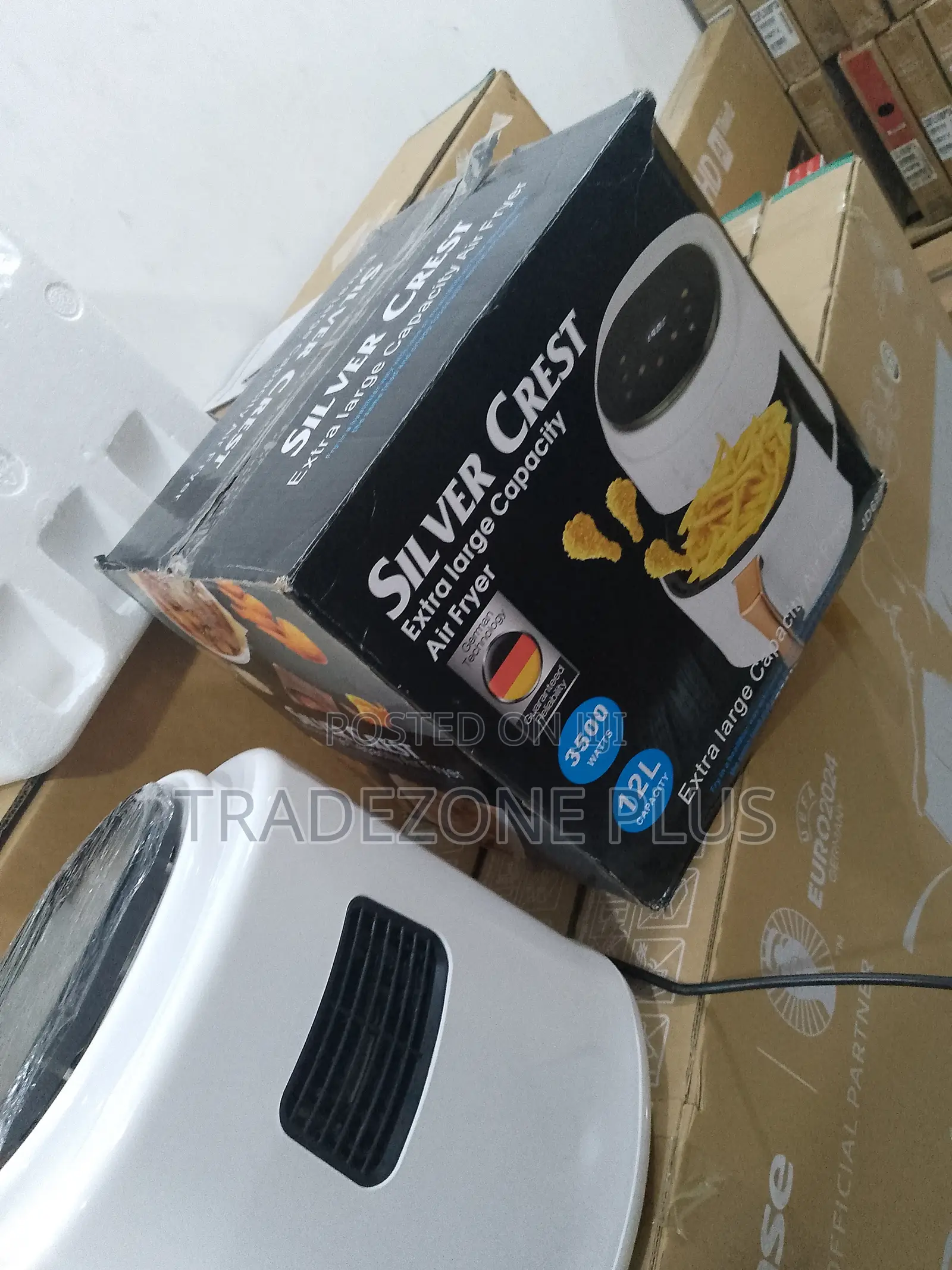 Jd689b Silver Crest Air Fryer – Large Capacity, Fast Cooking