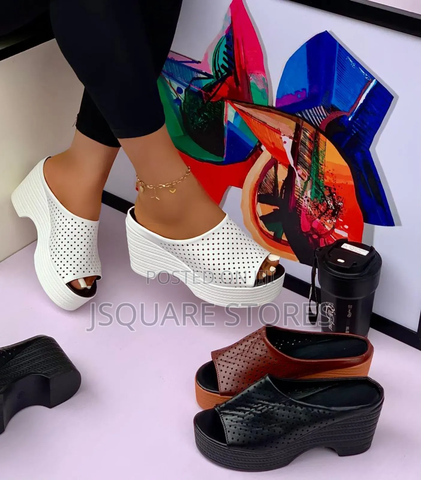 Full Wedge Slippers