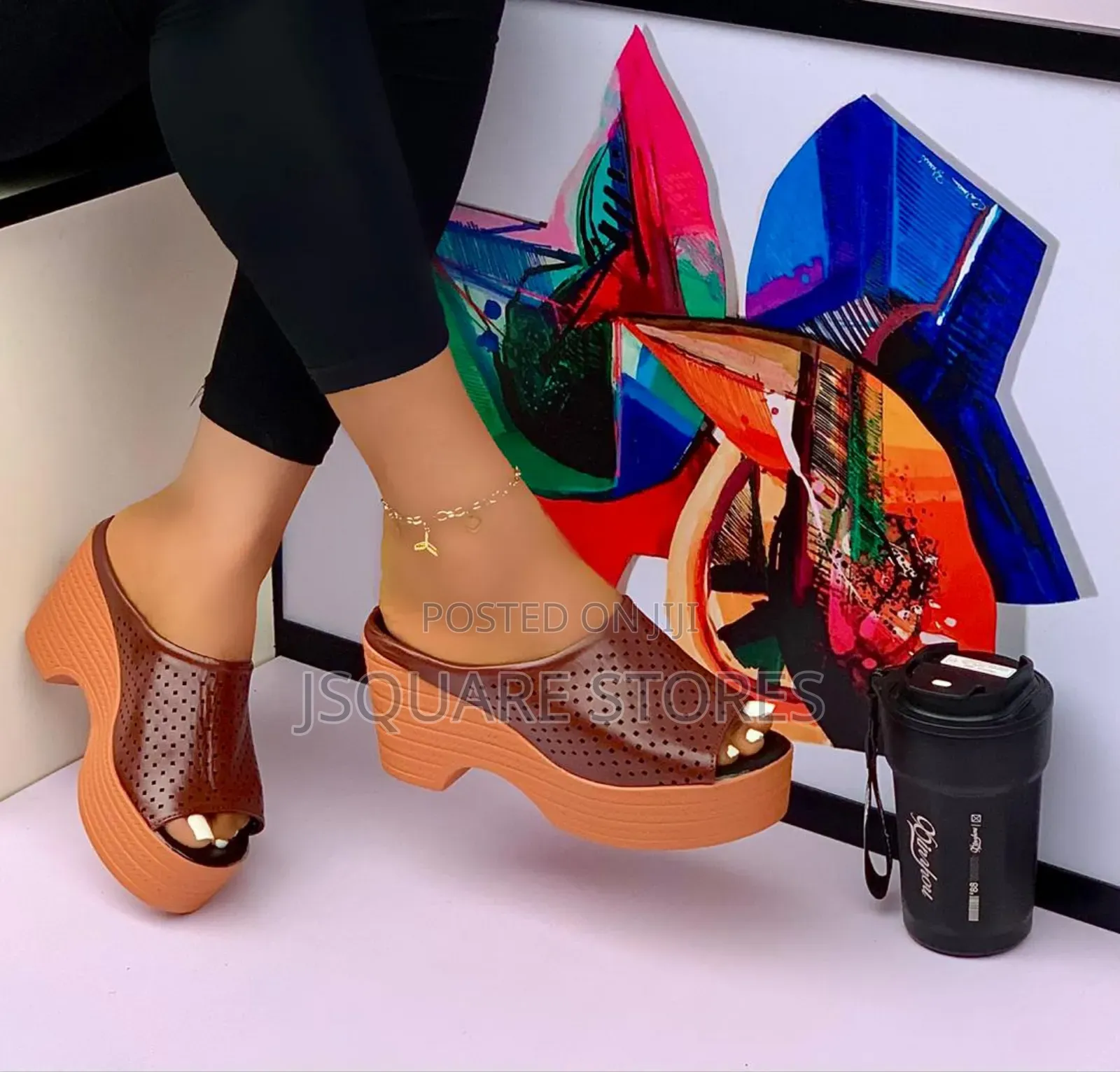Full Wedge Slippers