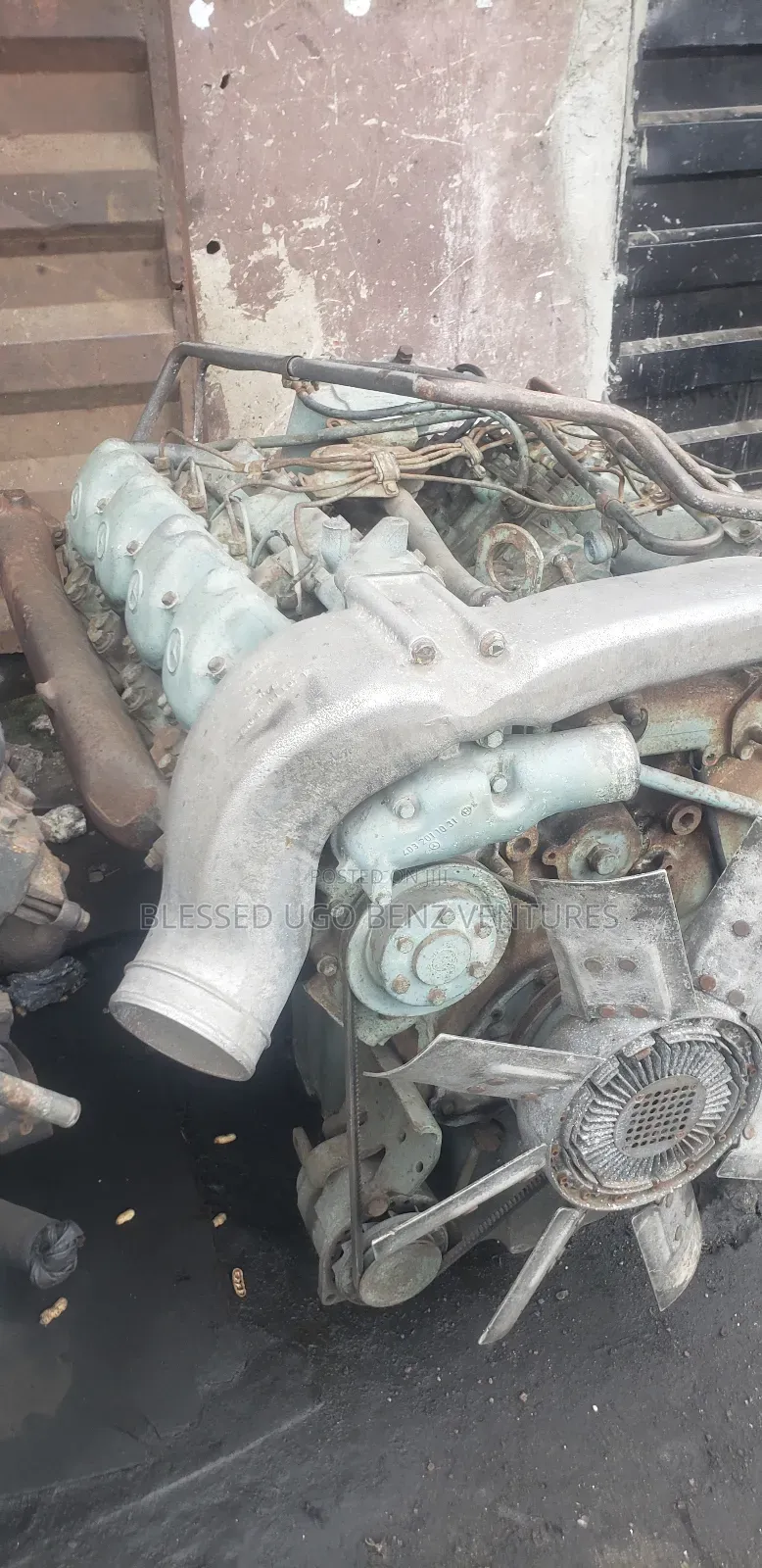Complete Engine 128 Mercedes Benz 1717 Teeper