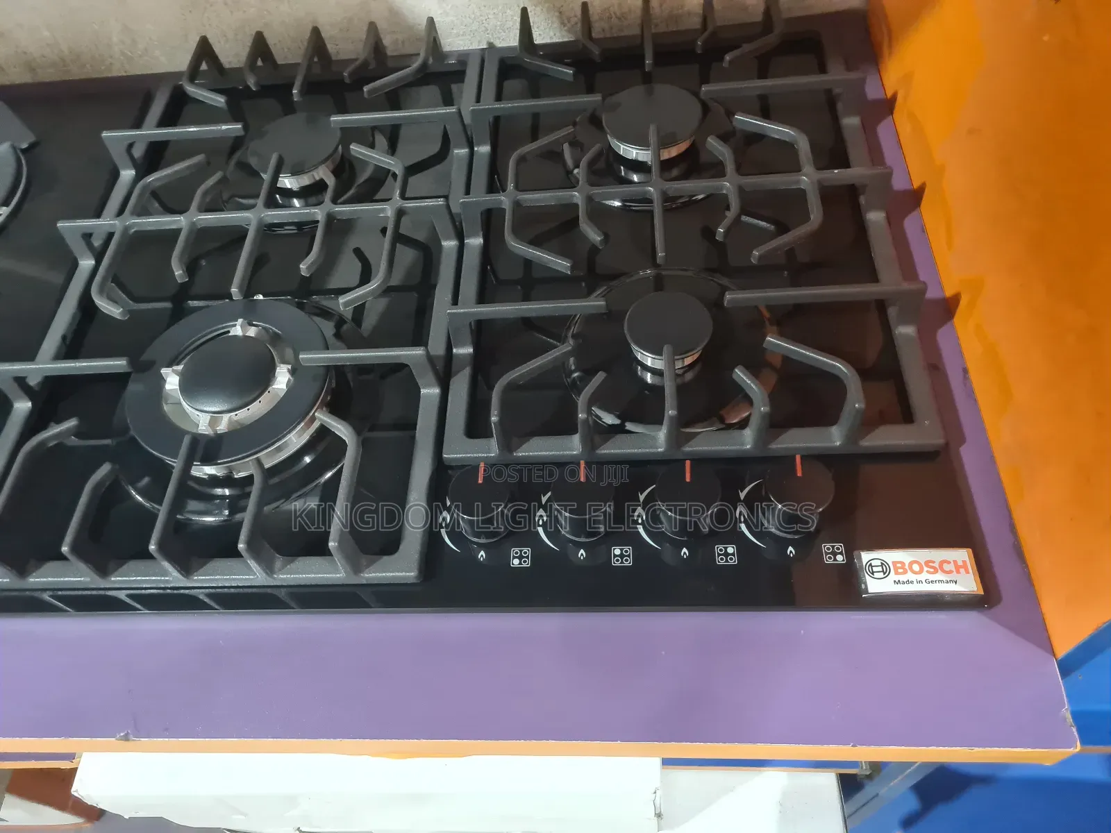 Bosch Inbuilt 4 Burners Gas Cooker 60x60cm 100% Copper