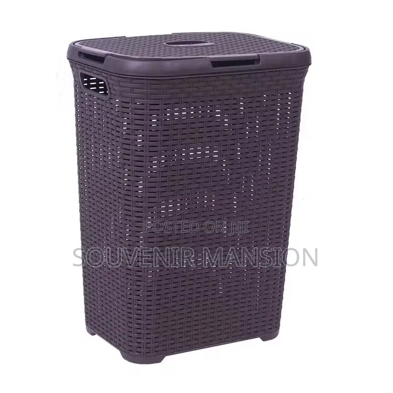 Portable Household Storage Basket With Cover