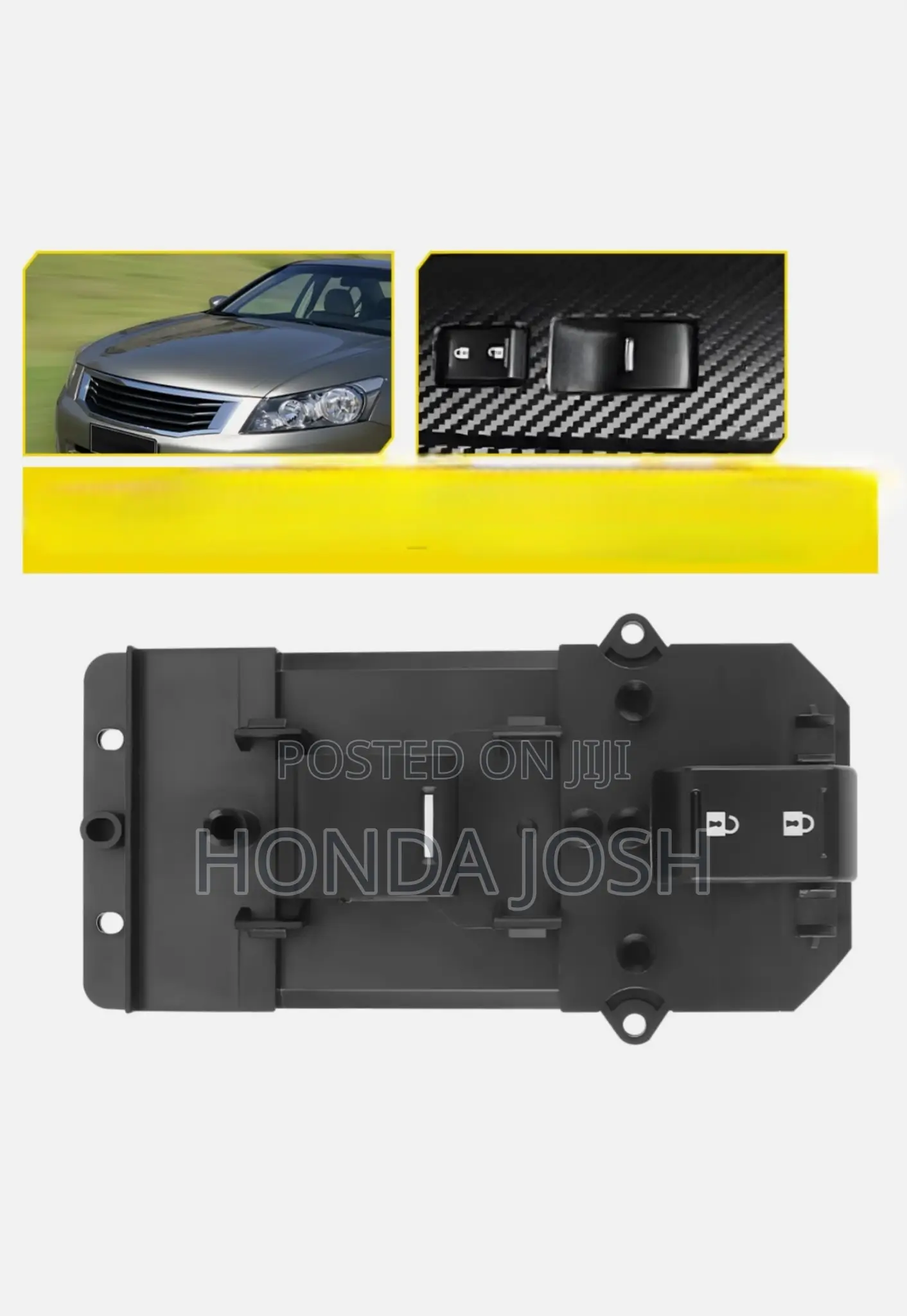 Window Control Botton 2 Doors Coupe Passenger Side