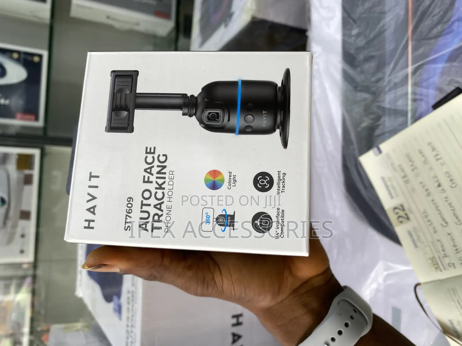 Havit St7609 Auto Face Tracking Phone Holder
