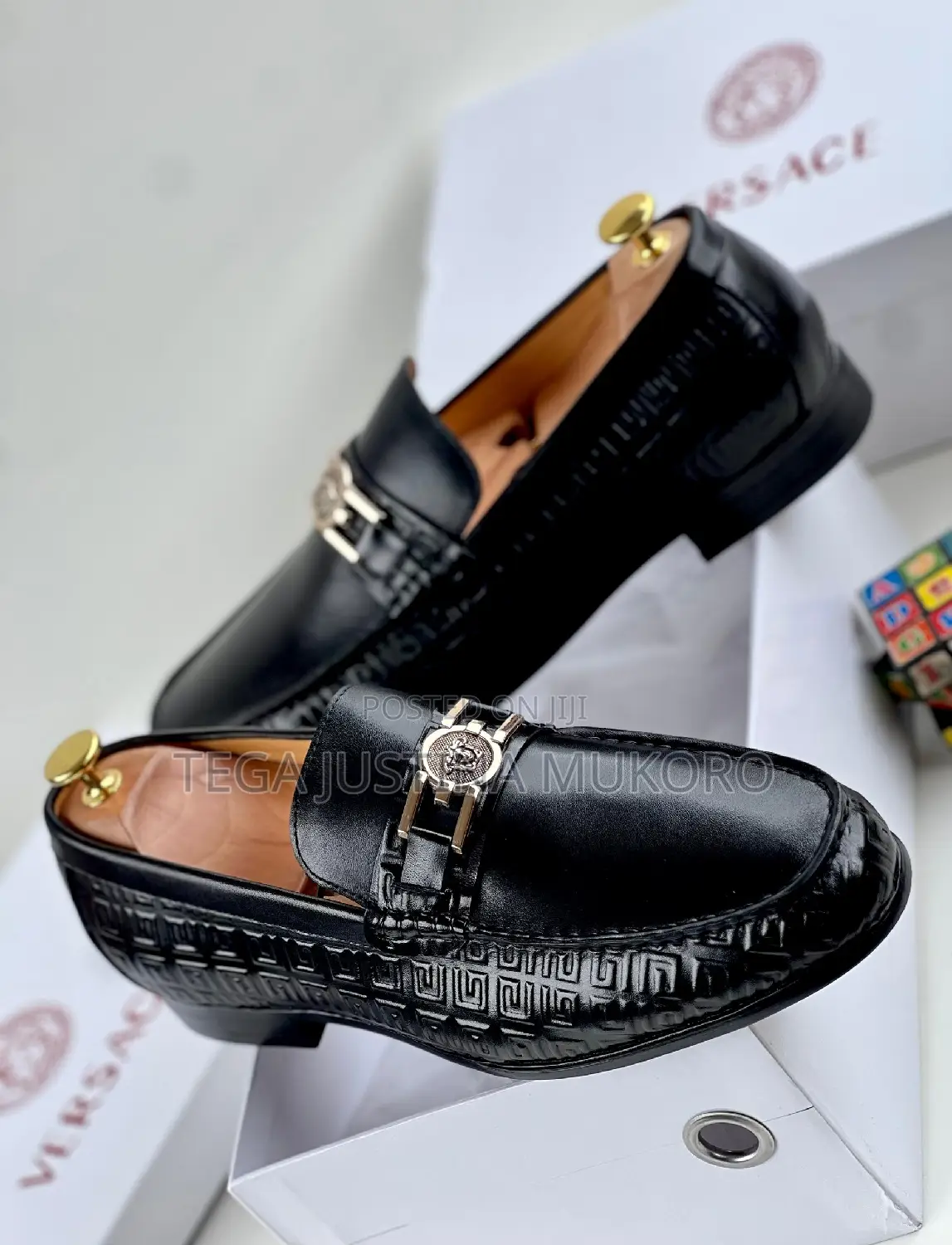 Latest Design Luxury Versace Men's Flat Shoes