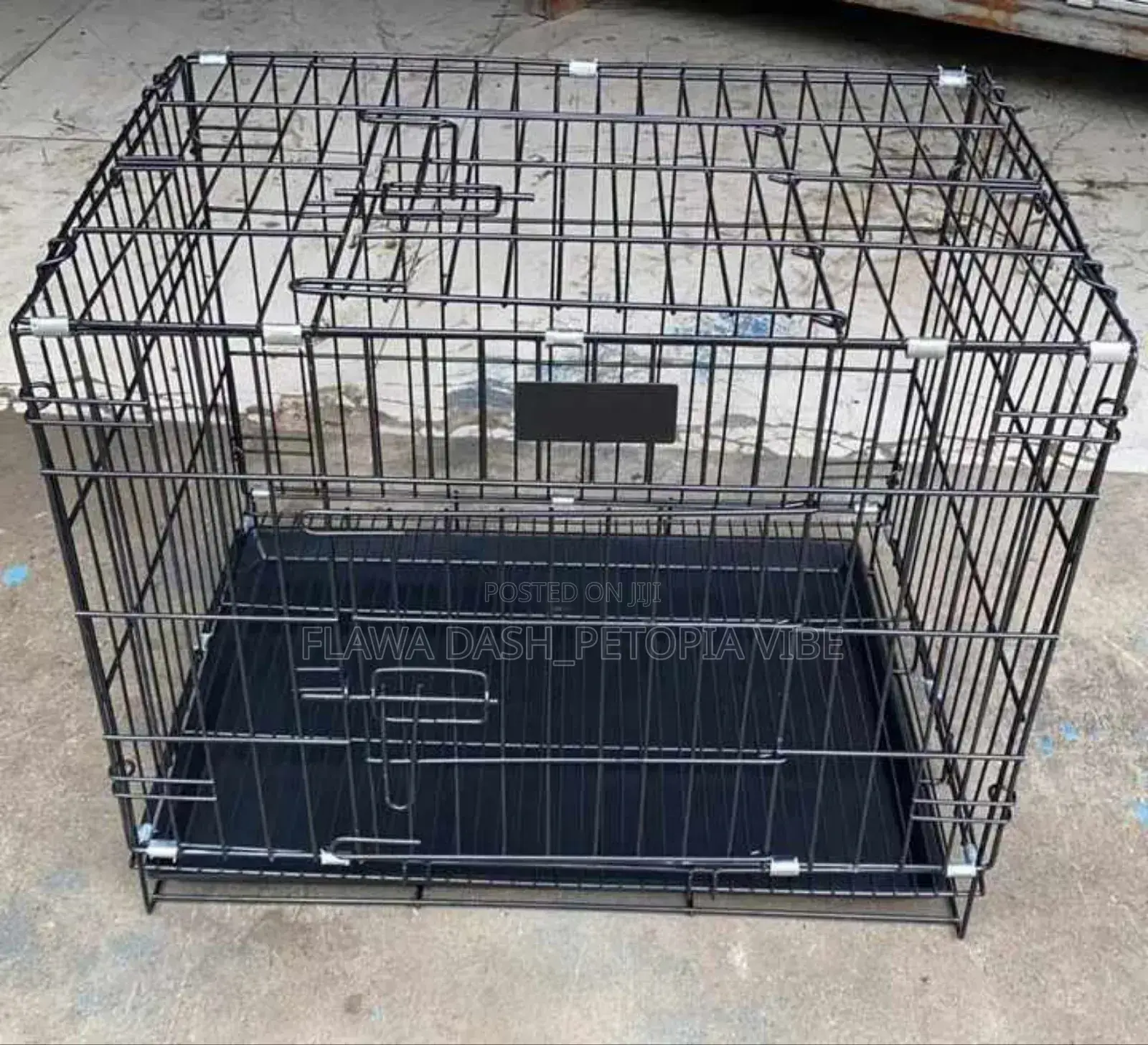 Size 3 Collapsible Pet Cage for Dog Cat Puppy Kitten Rabbit