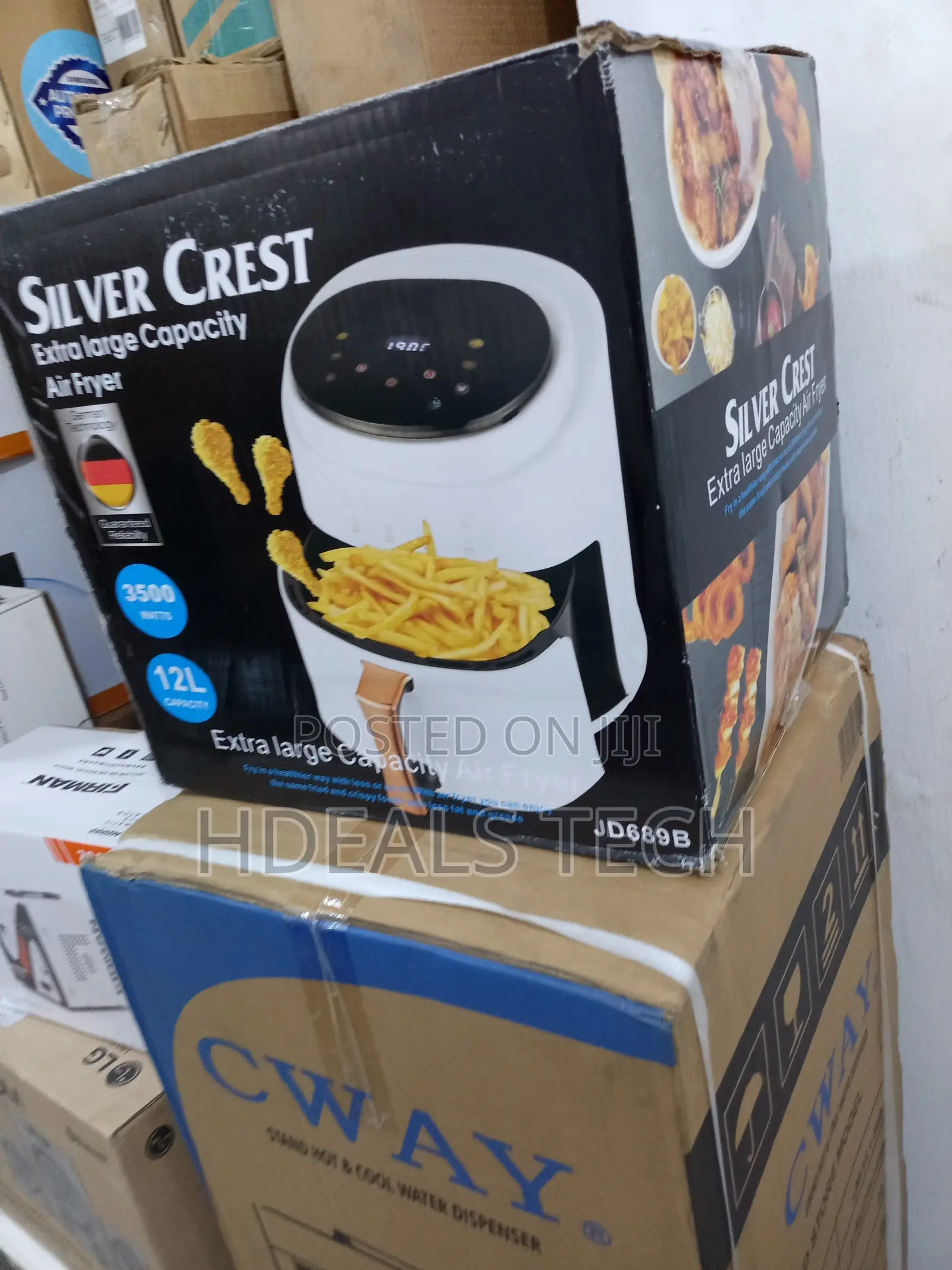 Silver Crest 12l Multi-Function Air Fryer Jd689b
