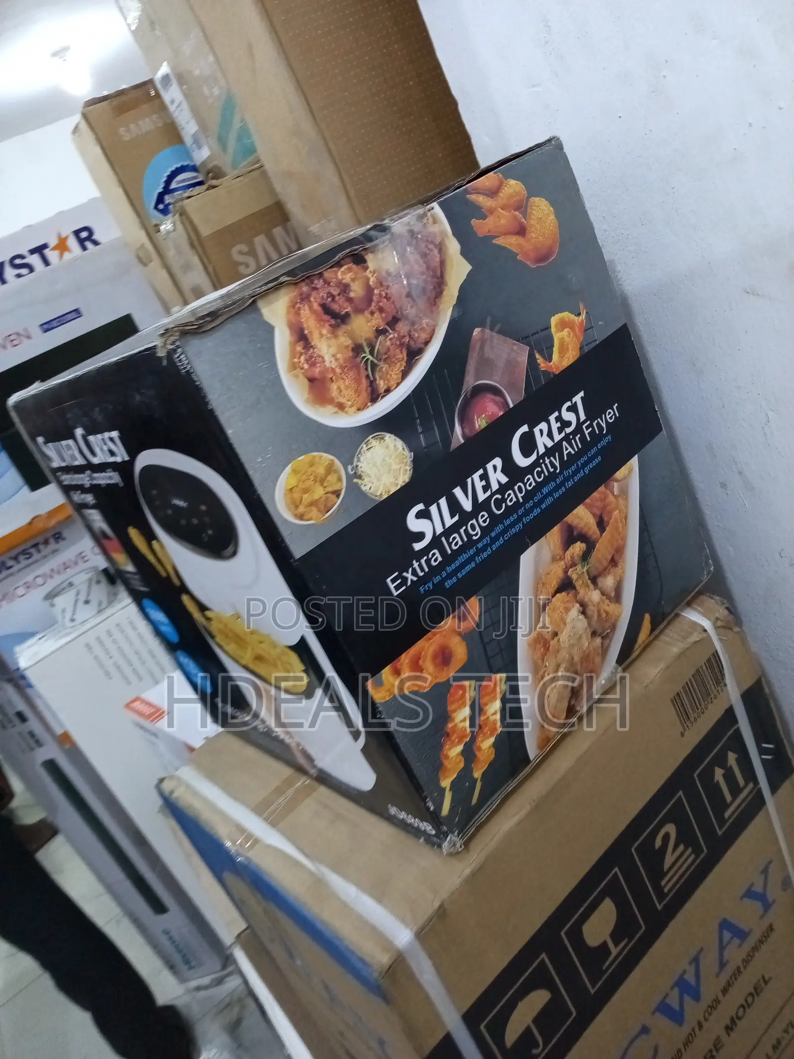 Silver Crest Jd689b – 12l Digital Air Fryer With 8 Presets
