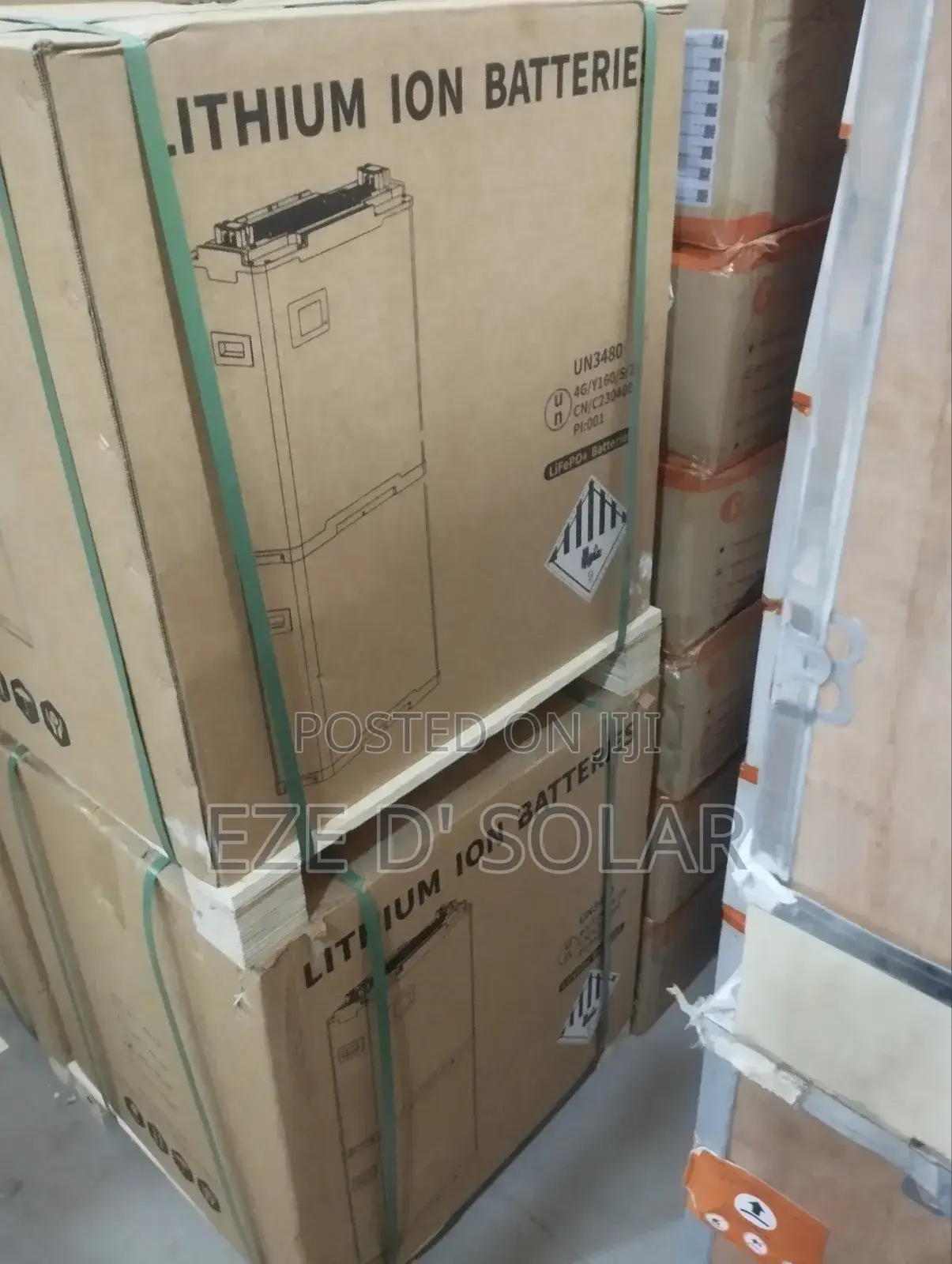 15 Kilowatts Blue Carbon Lithium Ion Battery