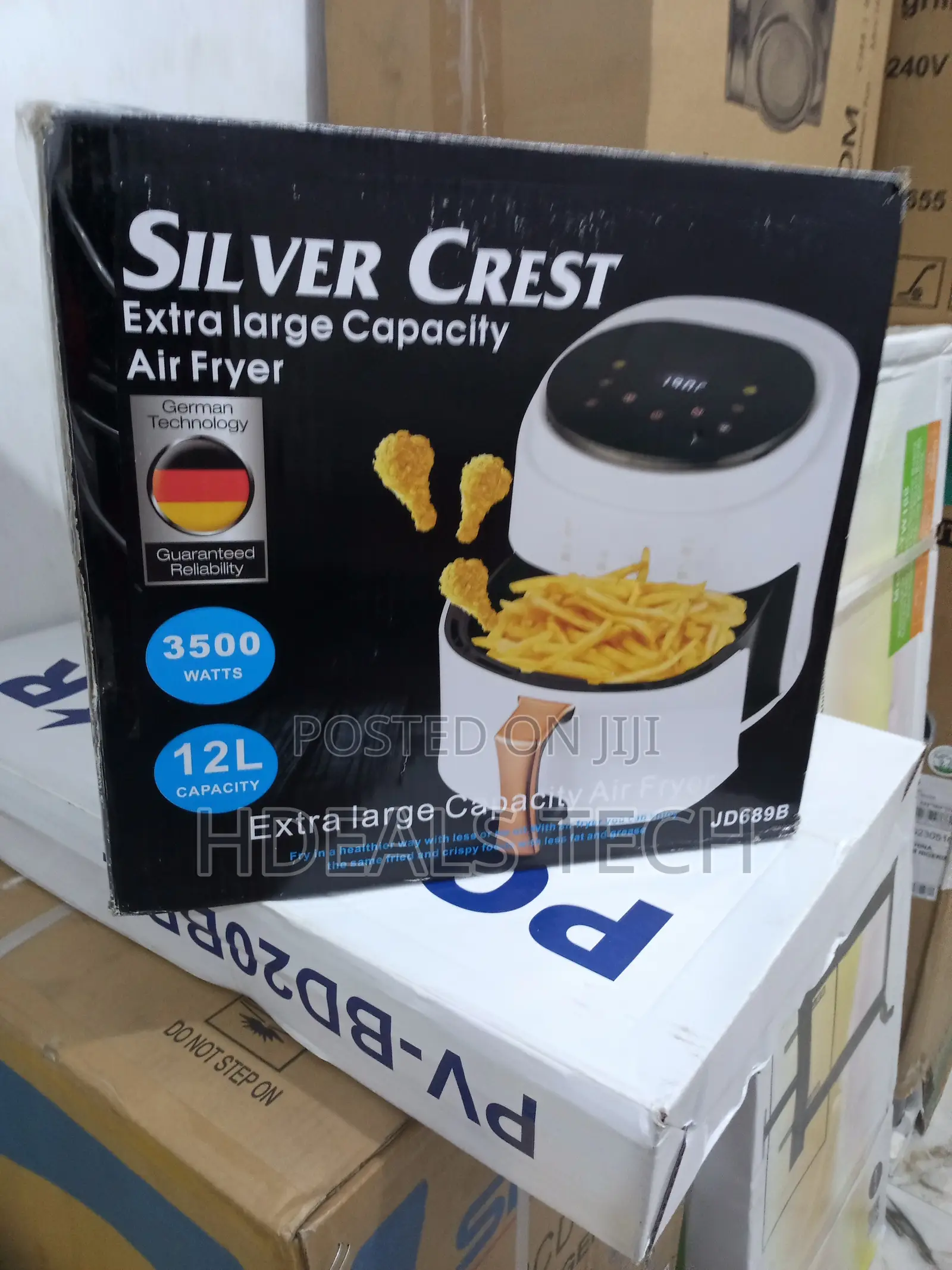 Healthy Cooking Made Easy–Silver Crest Jd689b 12l Air Fryer