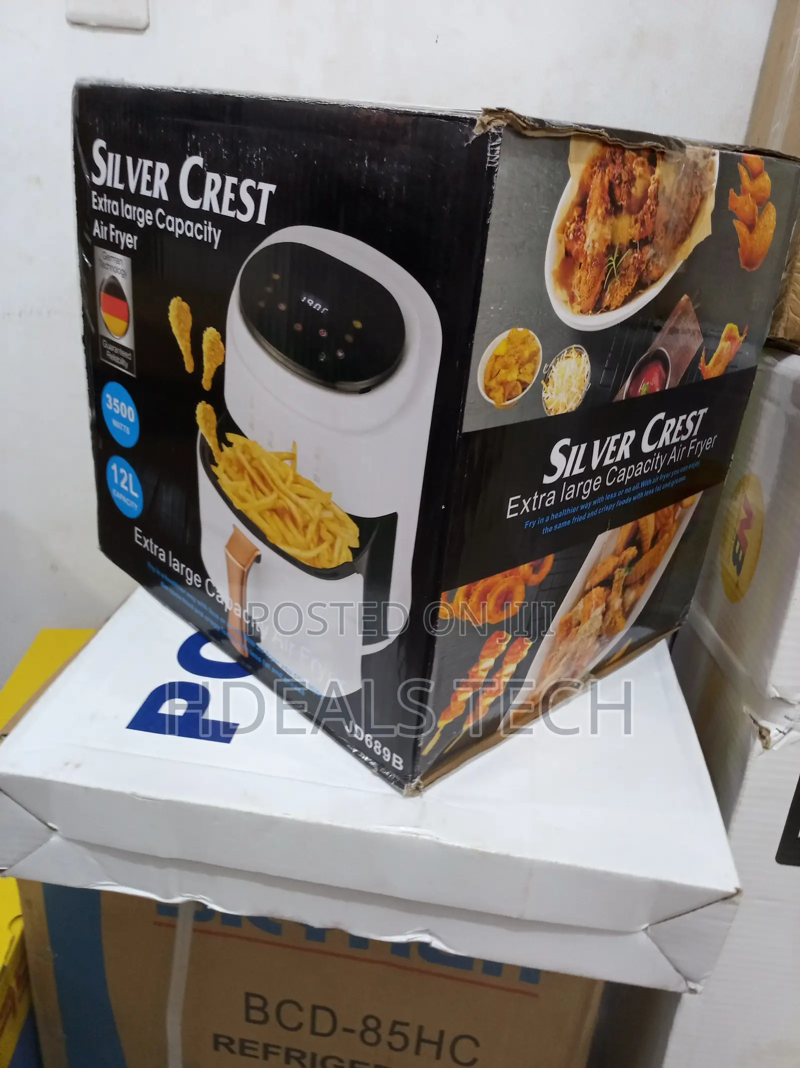 Crispy Delicious With Less Oil – Silver Crest 12l Jd689b
