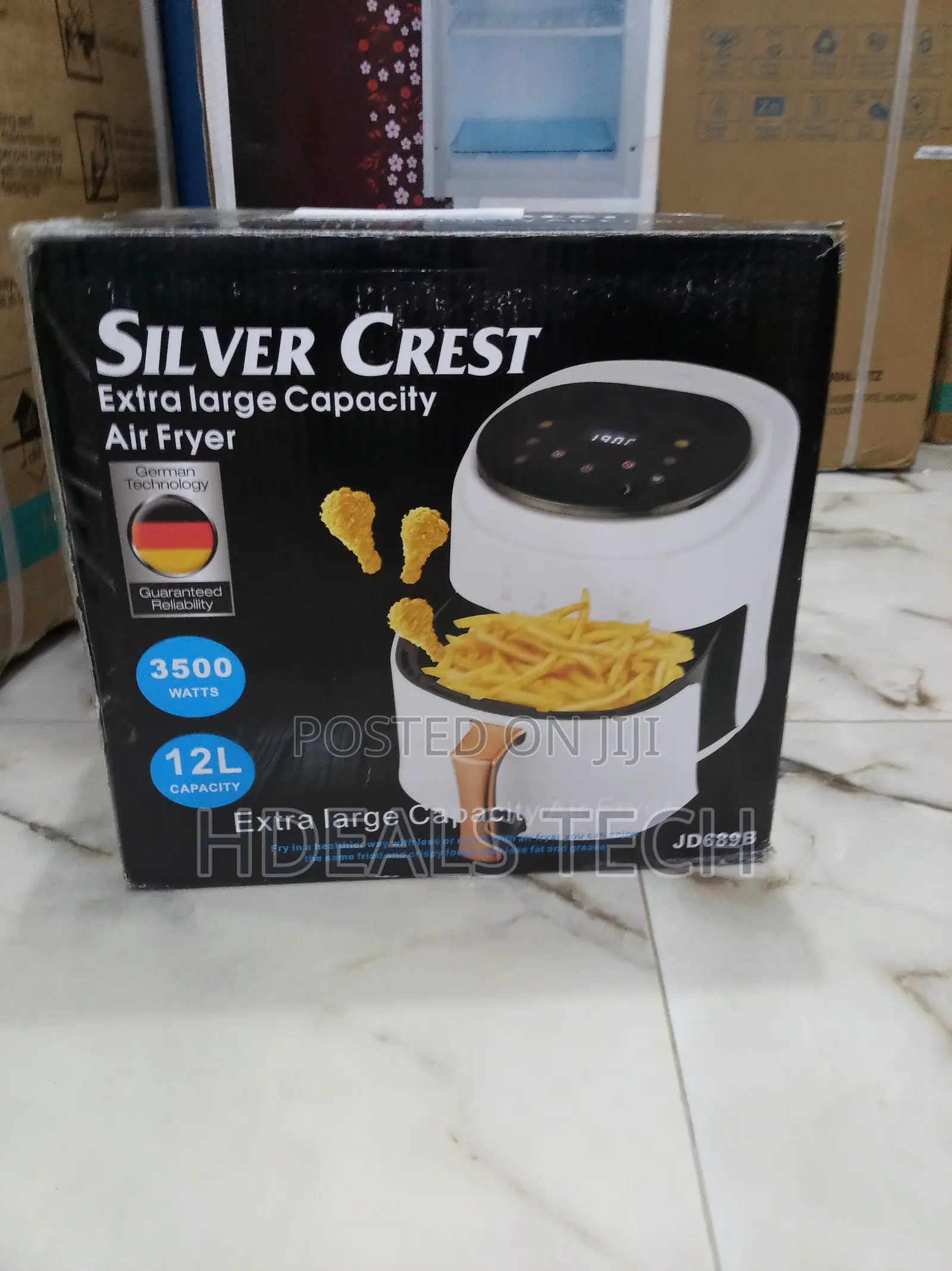 Fry Without Guilt – Silver Crest Jd689b 12l 3500w