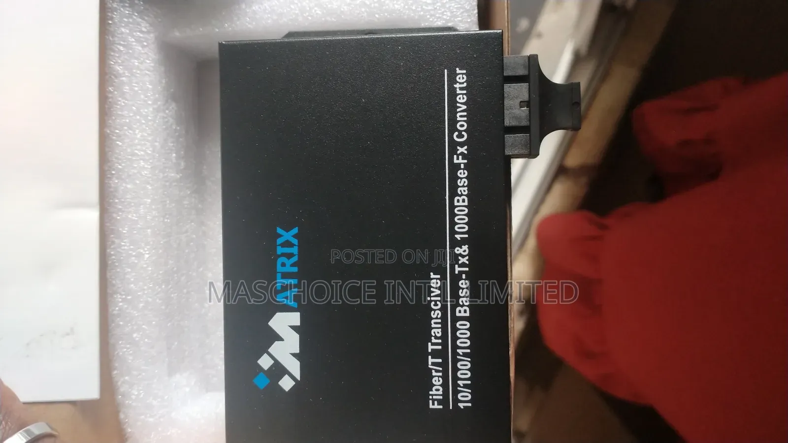 Matrix 4-Port Gigabit SFP Converter