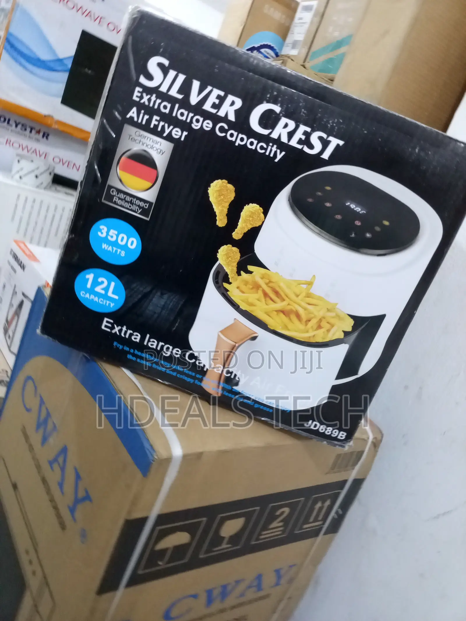 Large Capacity, Fast Cooking – Silver Crest 12l Air Fryer