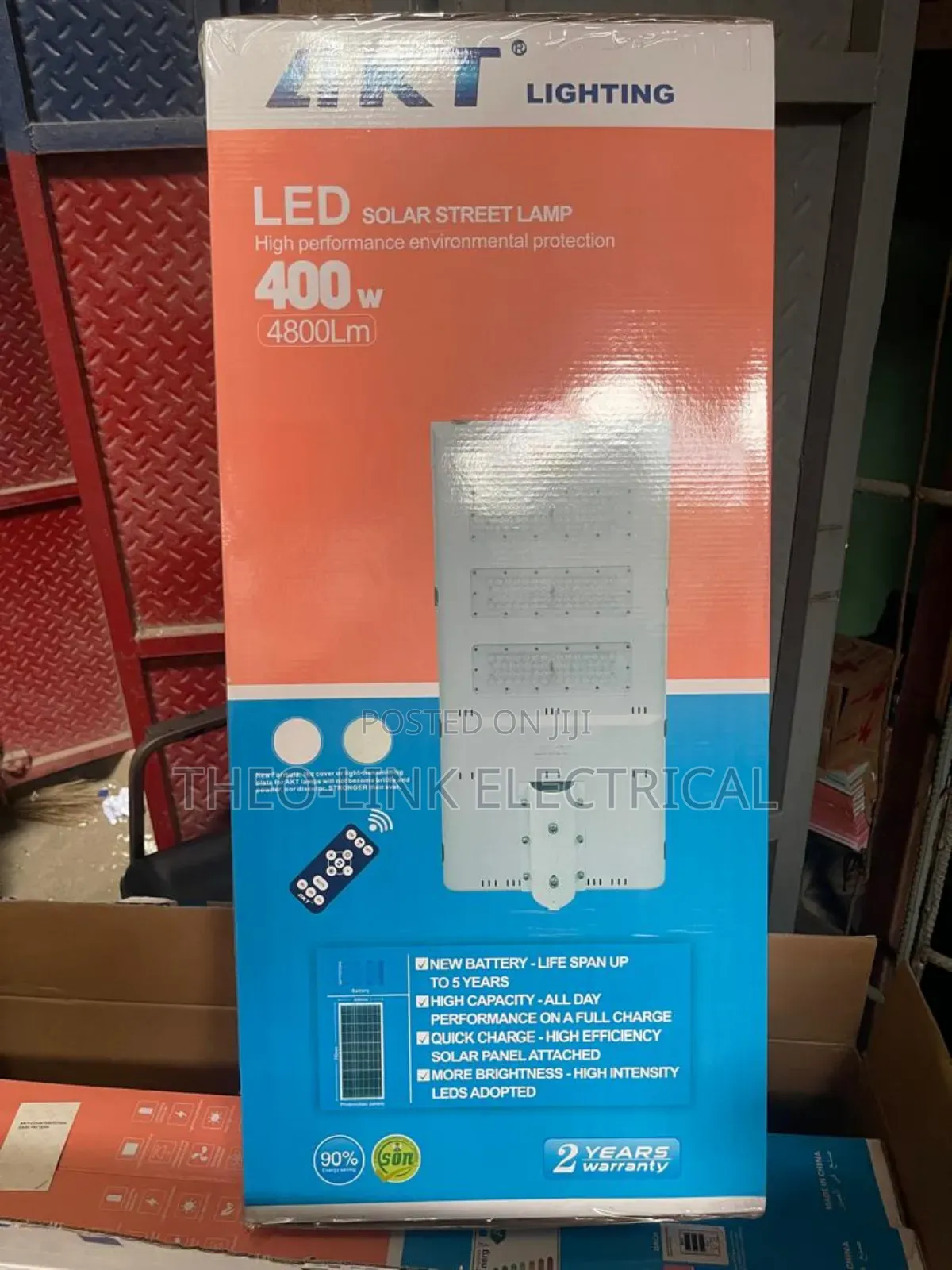 400w Akt Solar Street Light