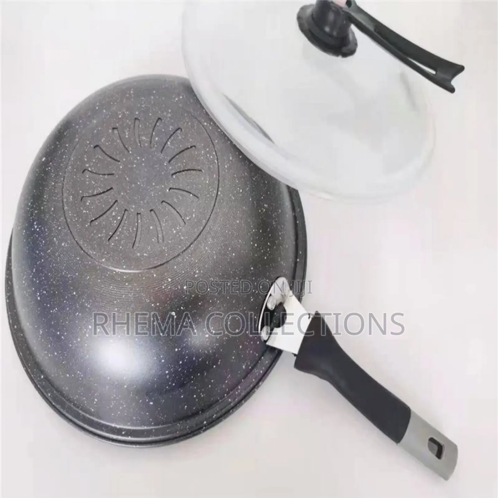28cm Exclusive Ceramic Titanium Non-Stick Wok Fry Pan