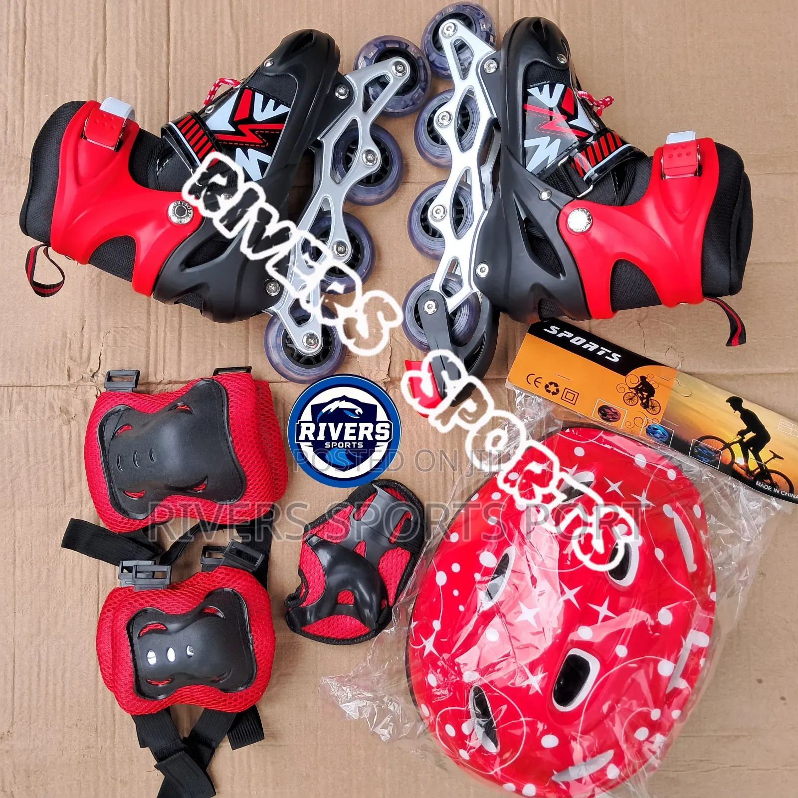 29-38 Roller Skate Shoe for Kids Helmet,Knee,Elbow Guard