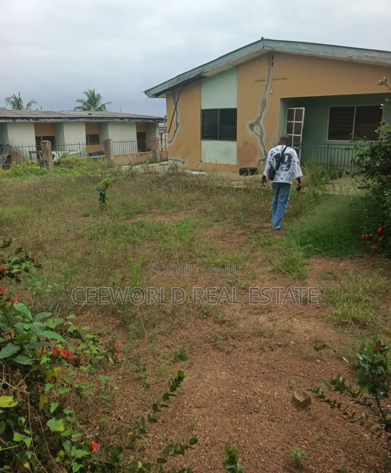 Old Structure Building Sitting on 500sqm of Land at Oluyole