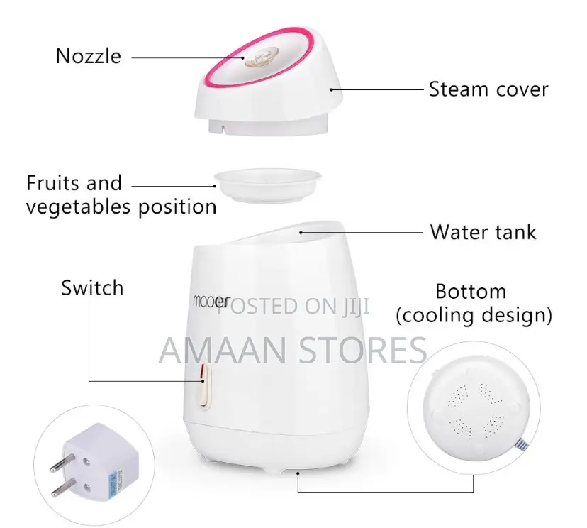 Portable Facial Steamer For Home Spa Skin Care