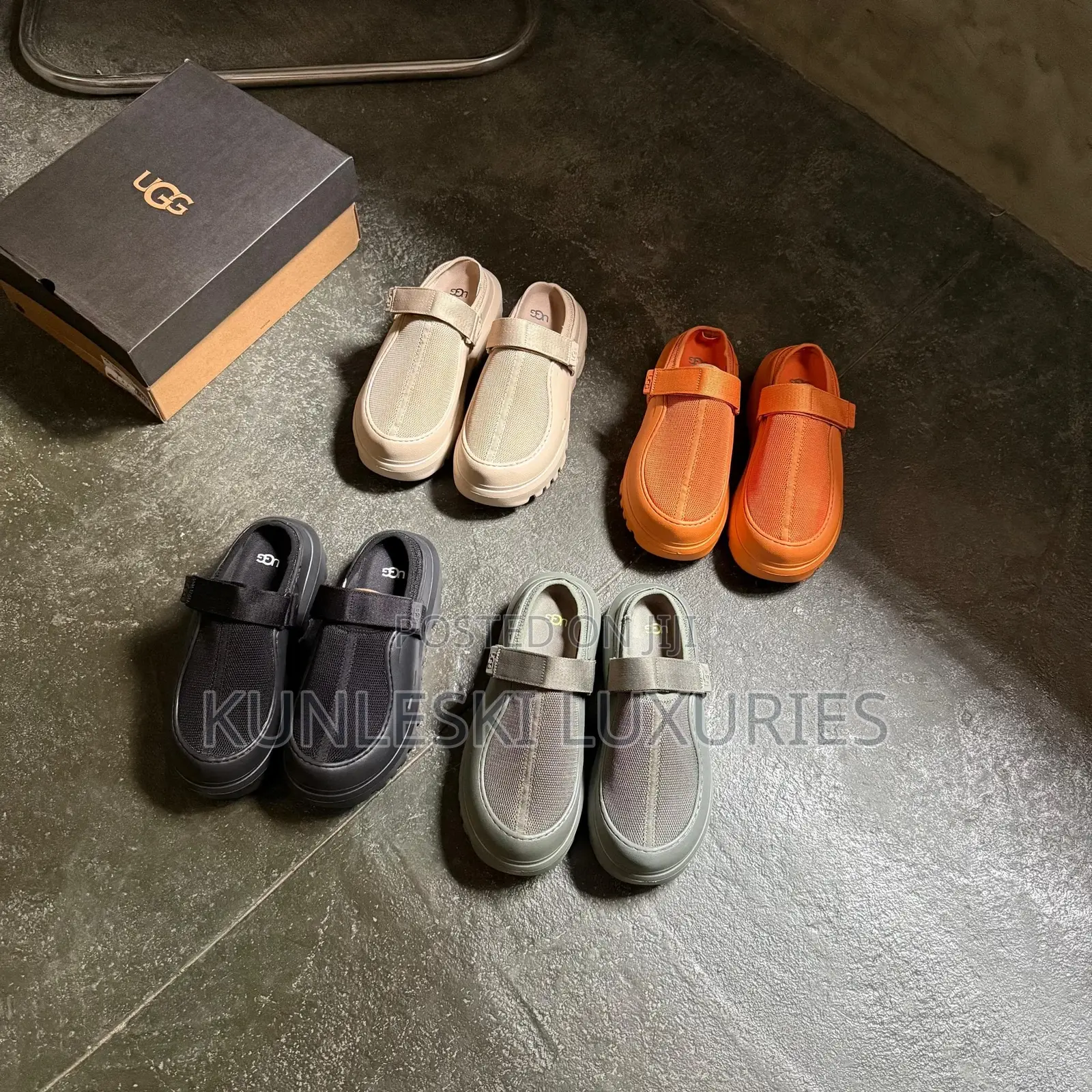 The Ugg Peakmod Molded Clog With Breathable Upper Mesh