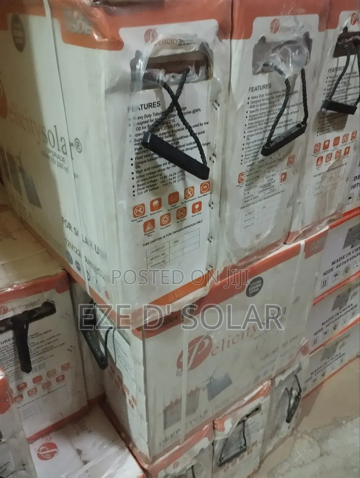 Felicity Solar Tubular Battery