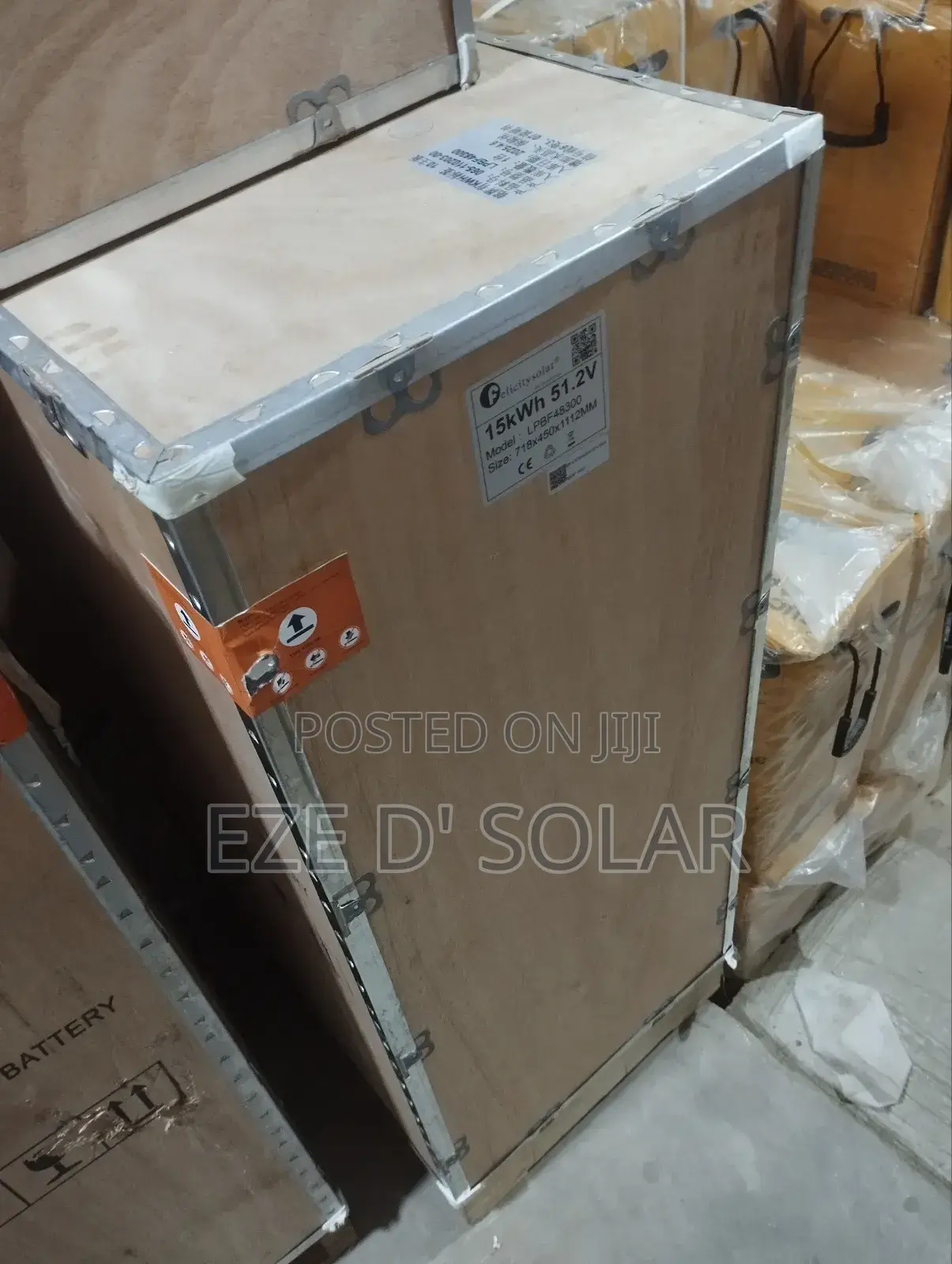 15 Kilowatts Felicity Solar Lithium Ion Battery