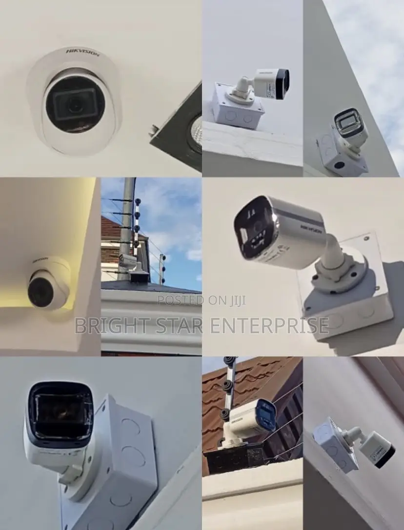 Hikvision CCTV Camera Indoor and Outdoor Display in Tv