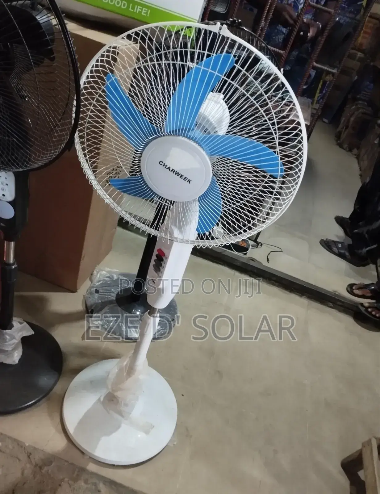 Charweek Solar Fan