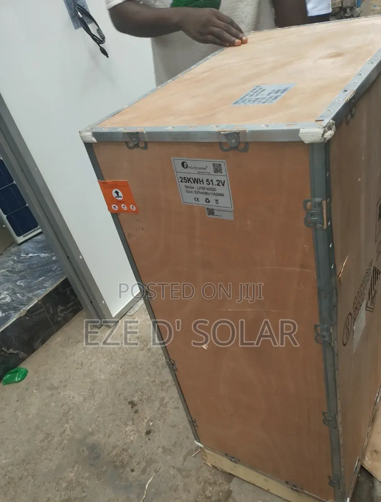 25 Kilowatts Felicity Solar Lithium Ion Battery
