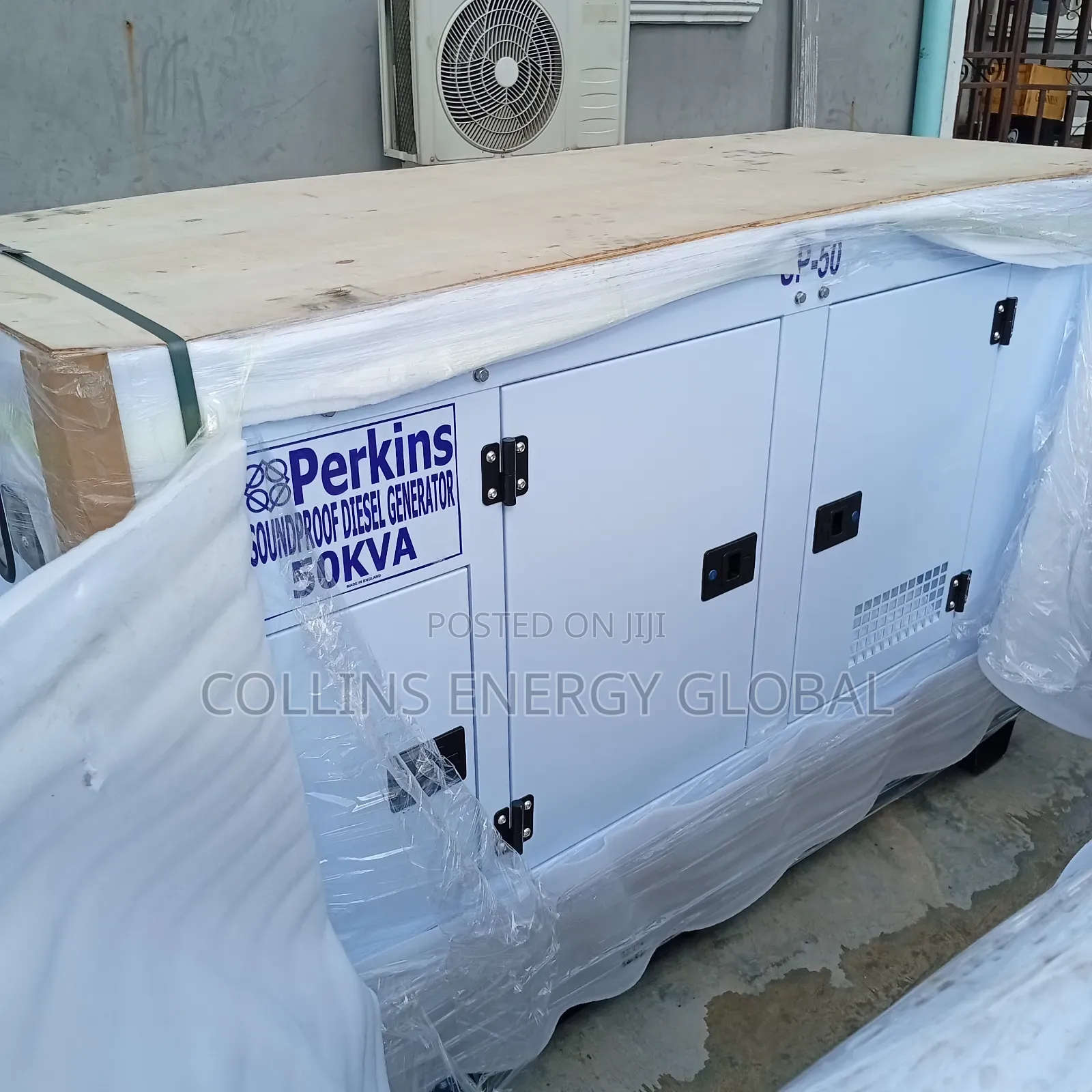 50 Kva Uk Perkins Soundproof Copper Coil Generator