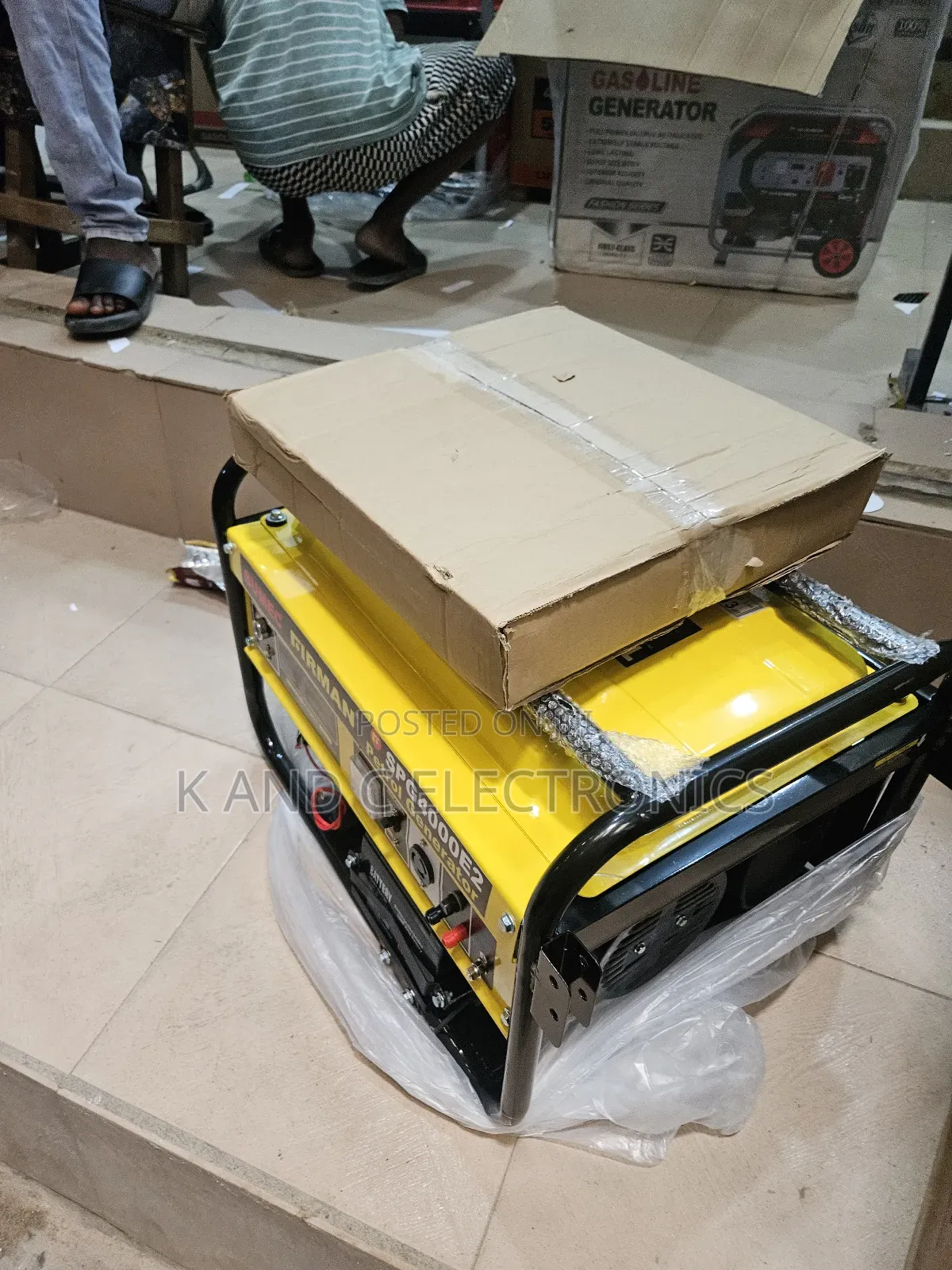Firman 4.5kva Petorl Generator 100%Copper