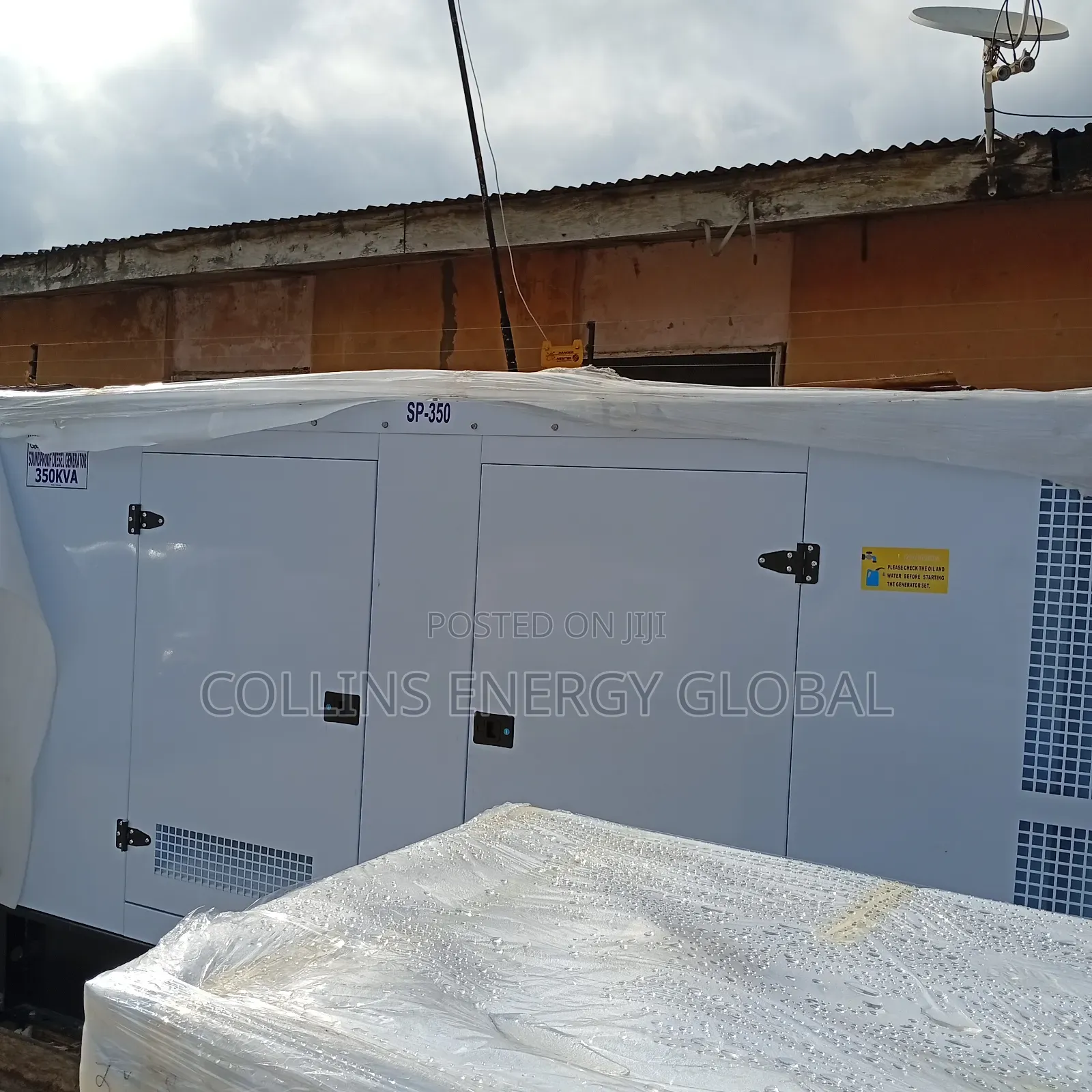 350 Kva Uk Perkins Soundproof Copper Coil Generator
