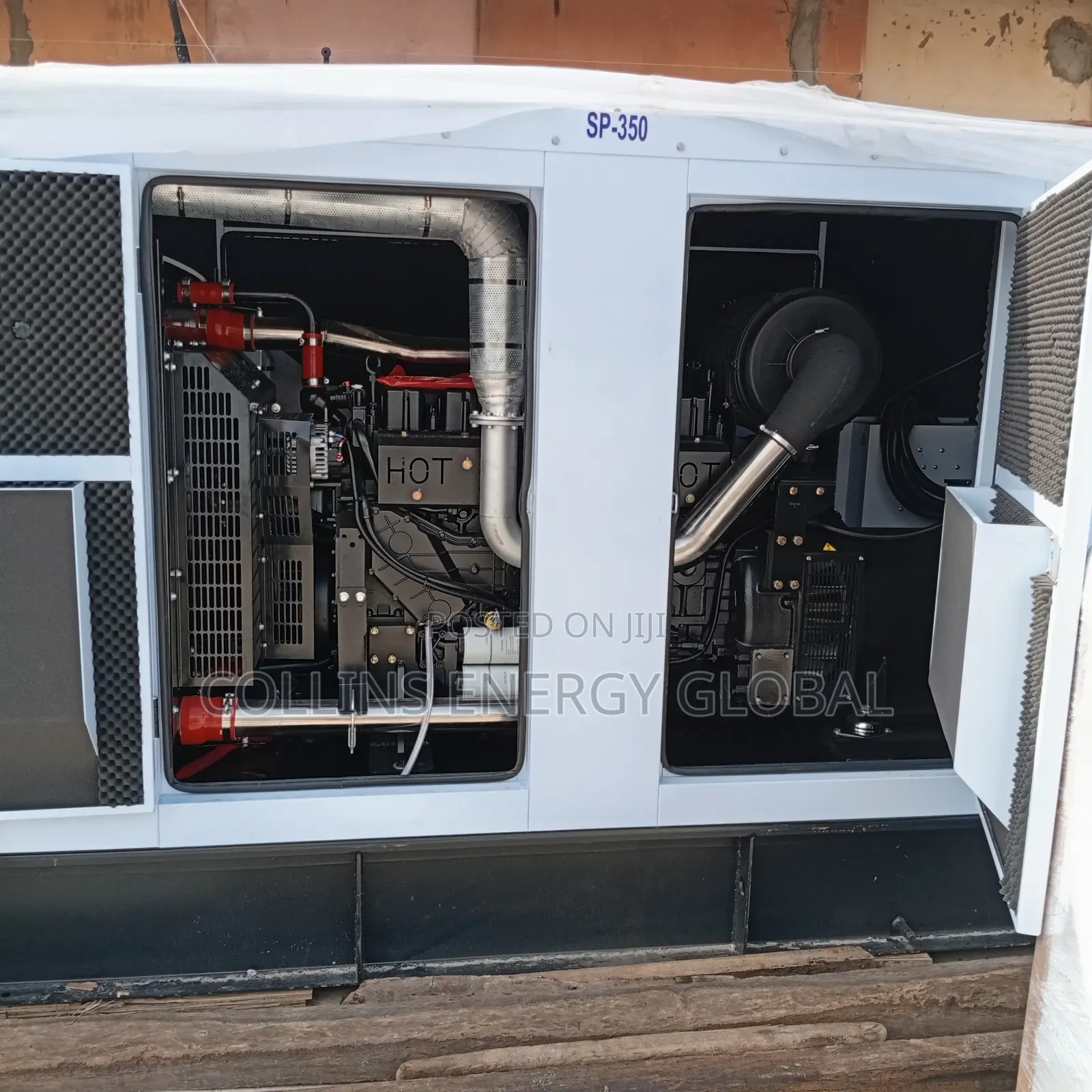 350 Kva Uk Perkins Soundproof Copper Coil Generator