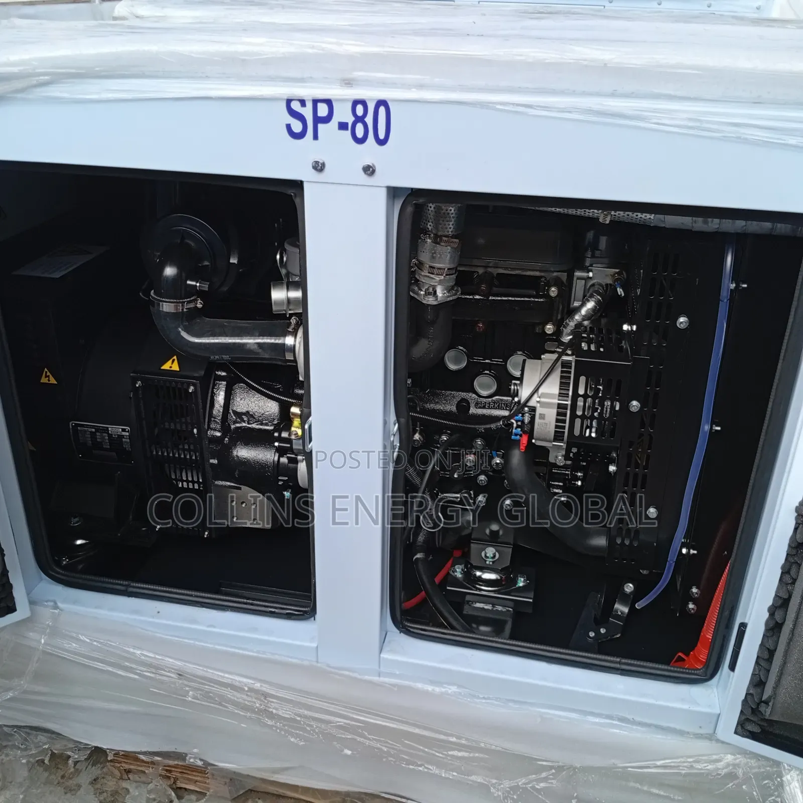 80 Kva Uk Perkins Soundproof Copper Coil Generator