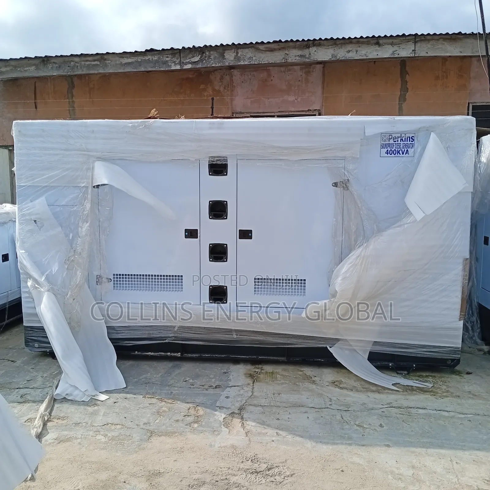 400 Kva Uk Perkins Soundproof Copper Coil Generator