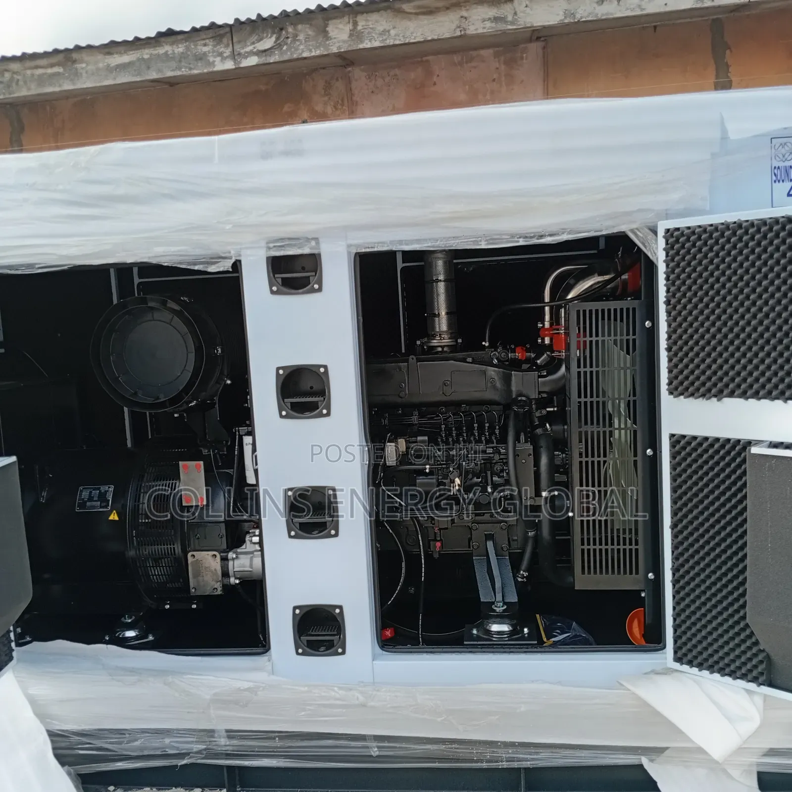 400 Kva Uk Perkins Soundproof Copper Coil Generator