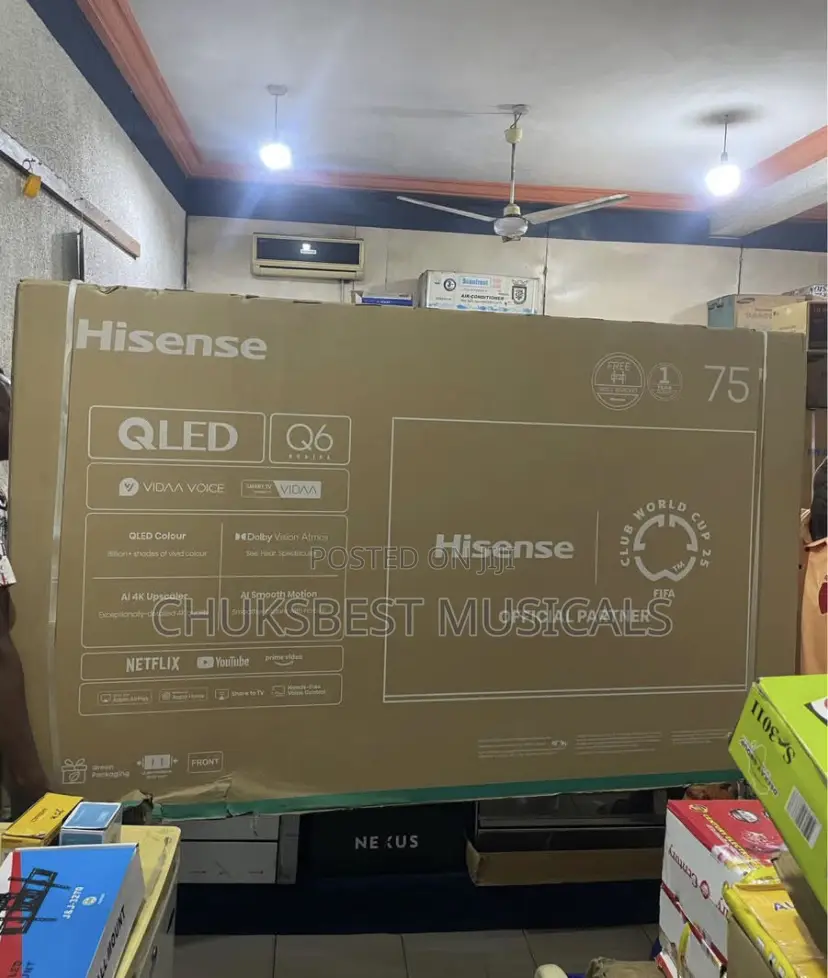 Acoustically Hisense Oled Hisense 75 Inches "06 Series"