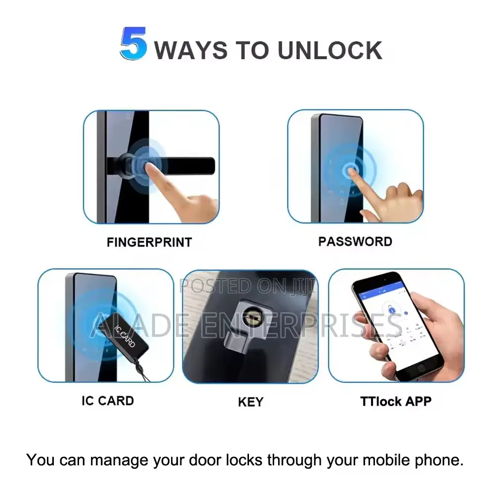 Home Security Smart Door Lock Home Products 6068