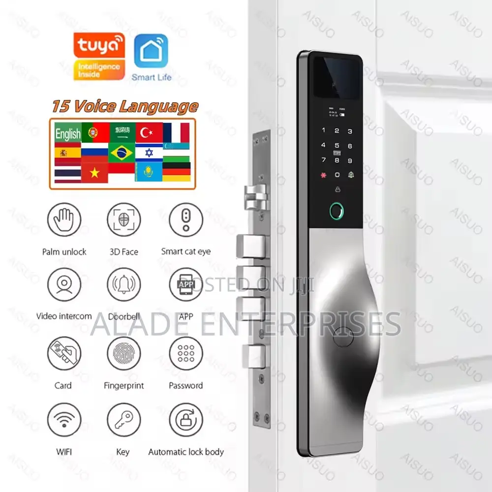 Wifi Video Intercom Smartlock 3d Facial Recognition Visual