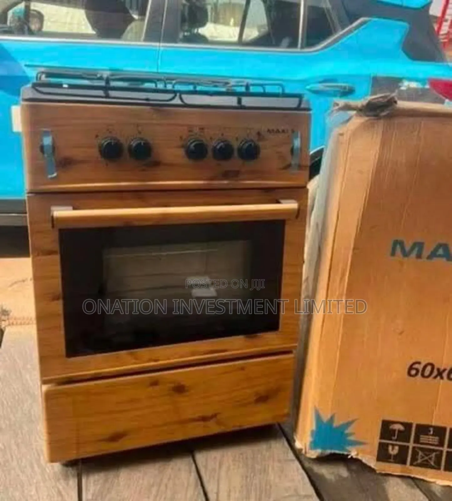 Maxi 60by60 3 Gas Cooker With 1 Hot Plate 3+1