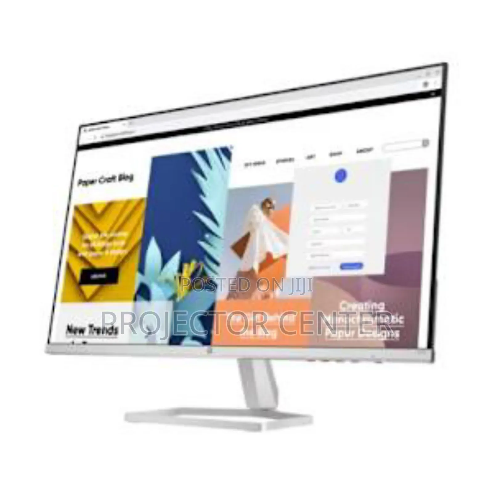 Hp Series 5 68.6cm 27inch FHD White Monitor - Model -527sw