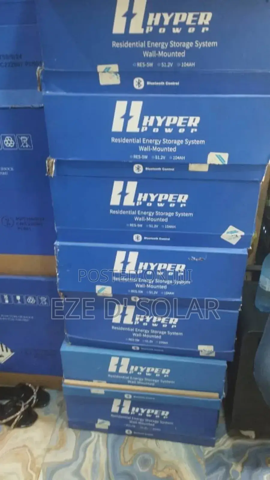 Hyper Power 5kwh Lithium Ion Battery